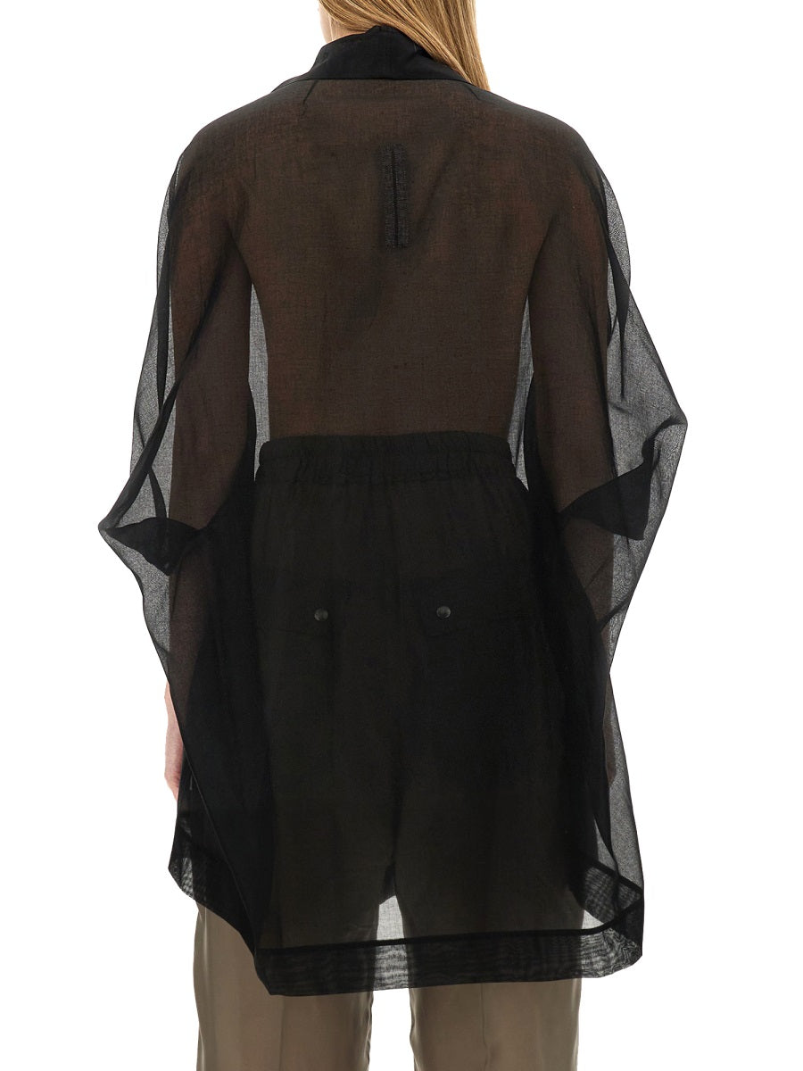 RICK OWENS Regular Fit Cotton Biker Jacket - Size 40