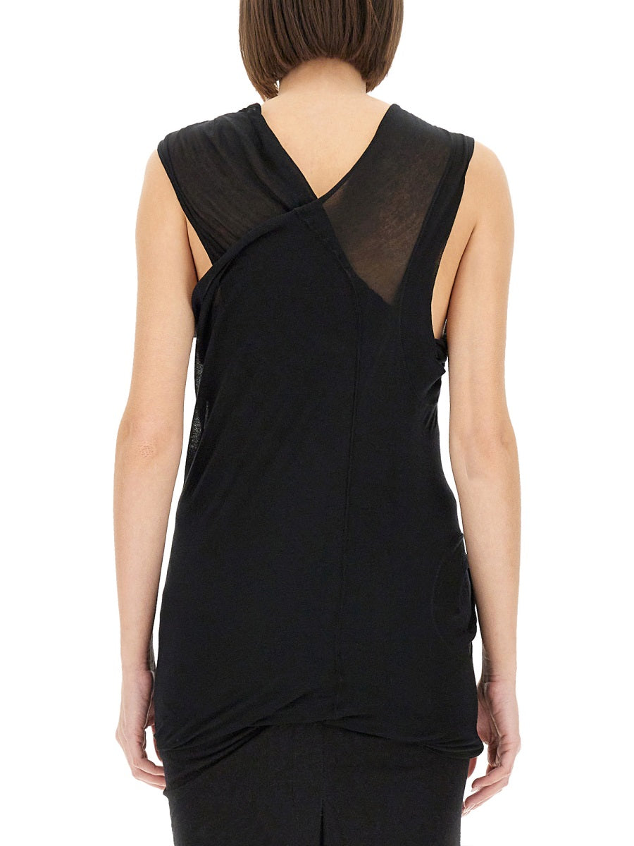 RICK OWENS Crossover Top - Women's Size 40