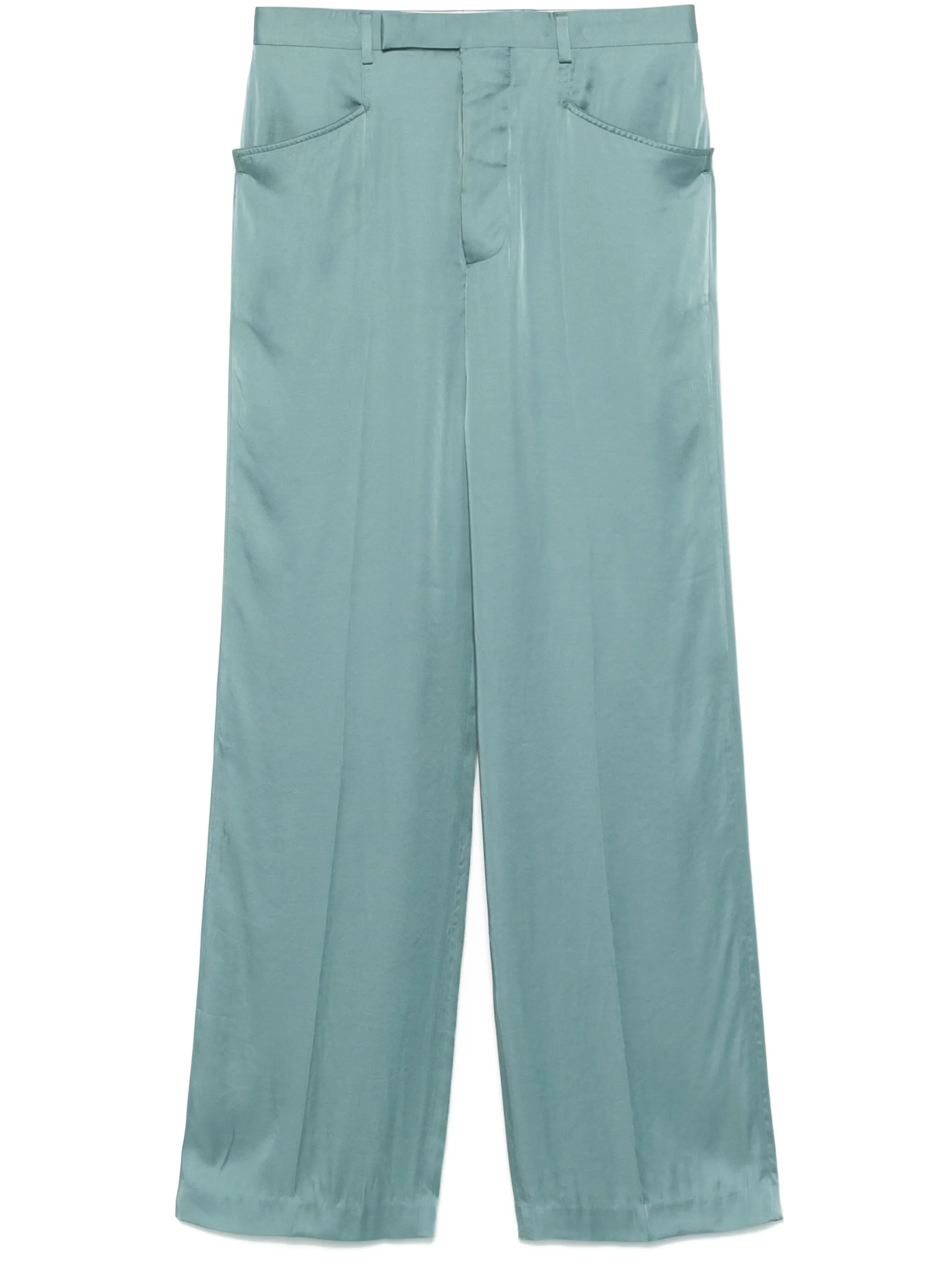 RICK OWENS High Waist Angular Pocket Trousers - Size 40