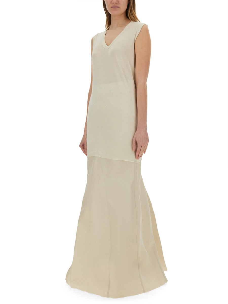 RICK OWENS Linen Long Skirt - Size 38 IT