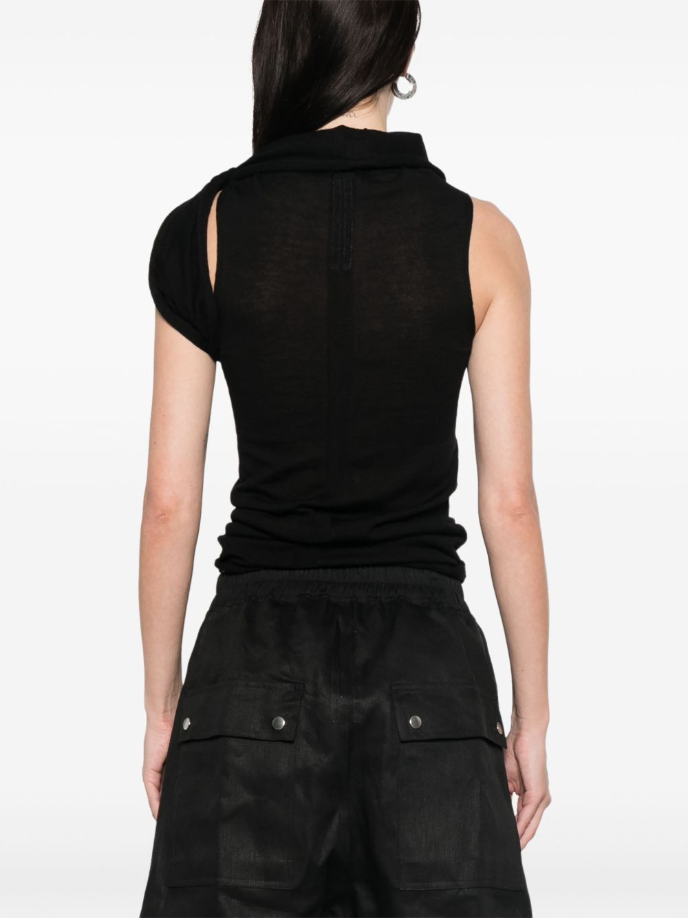 RICK OWENS Chic Versatile Sleeveless Top
