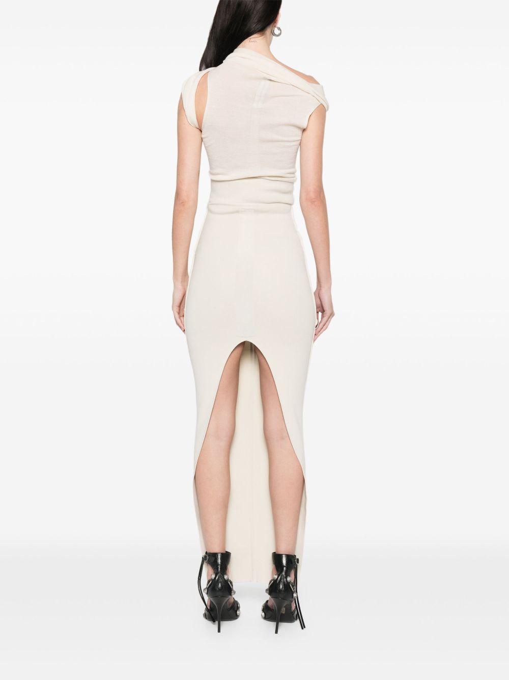 RICK OWENS Elegant Pillar Long Skirt for Women