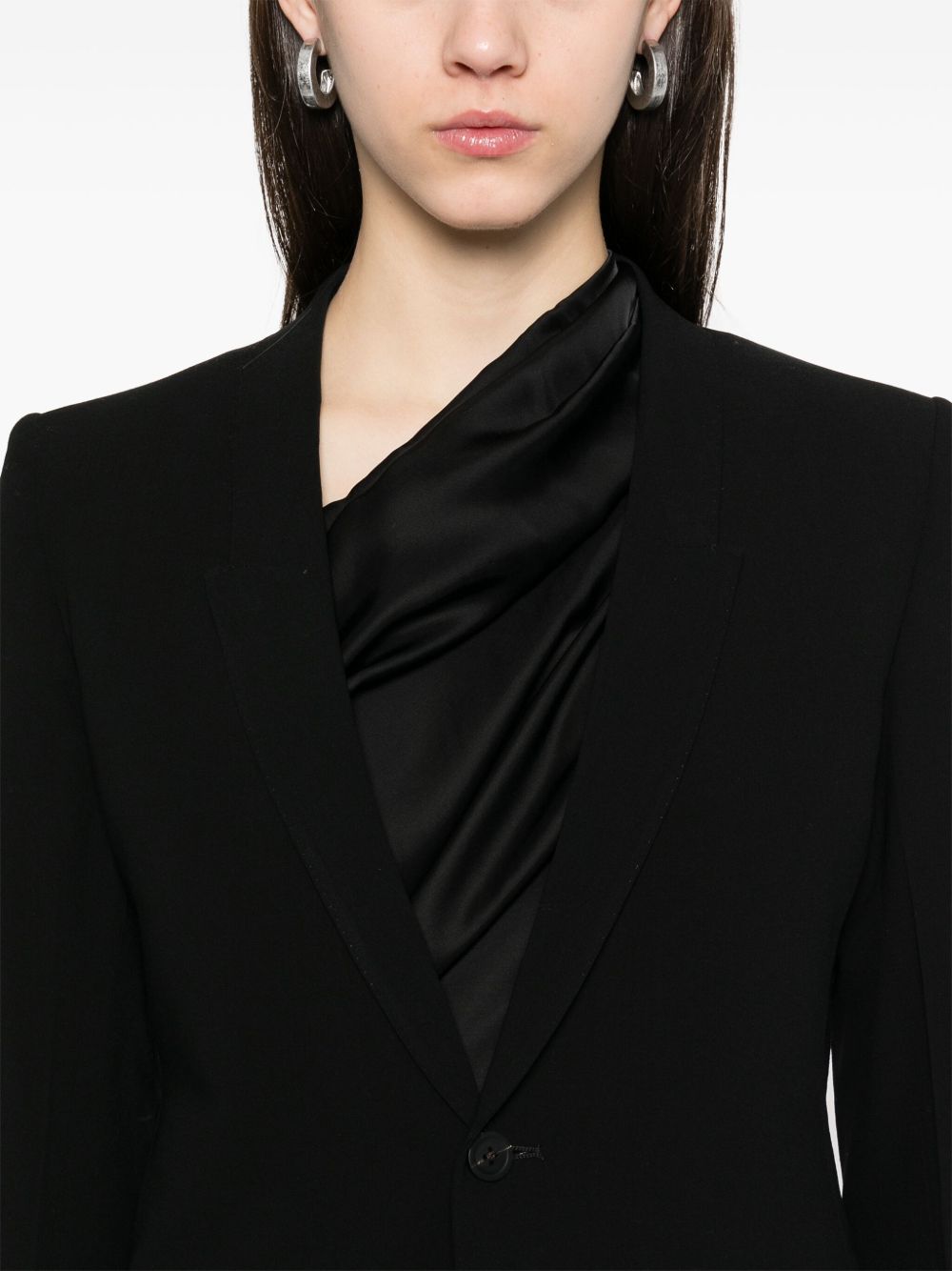RICK OWENS Extreme Soft Blazer Jacket for Women