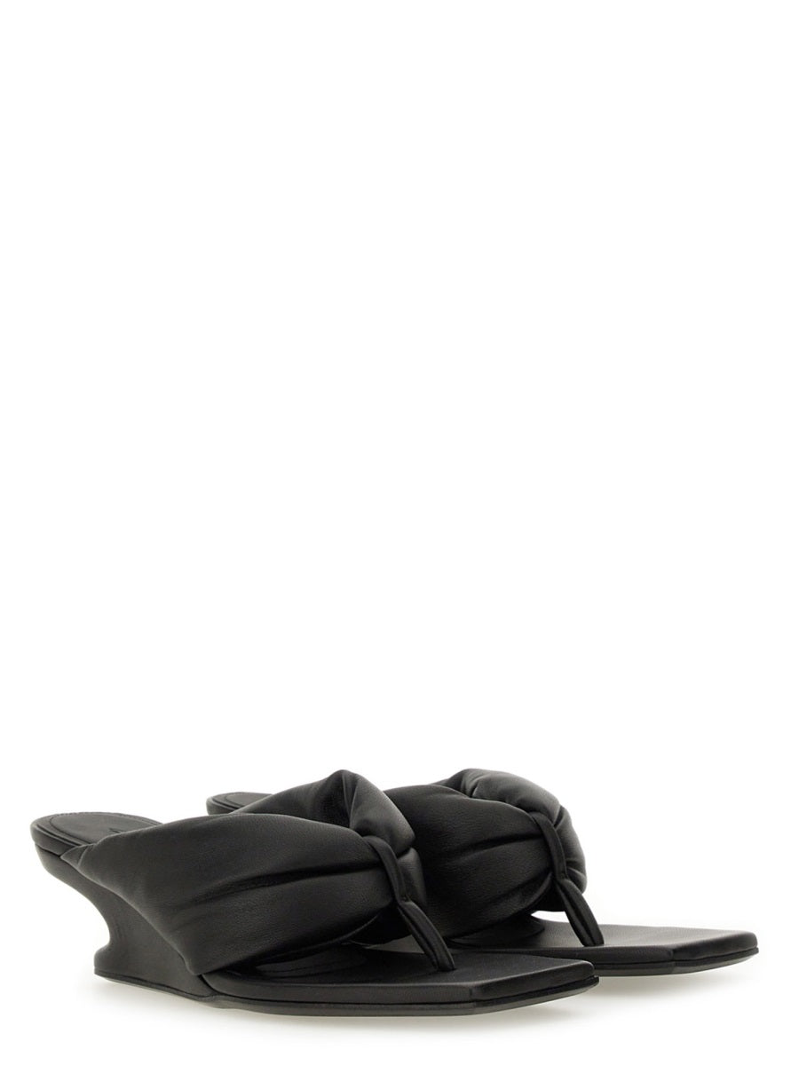 RICK OWENS Leather Sandal