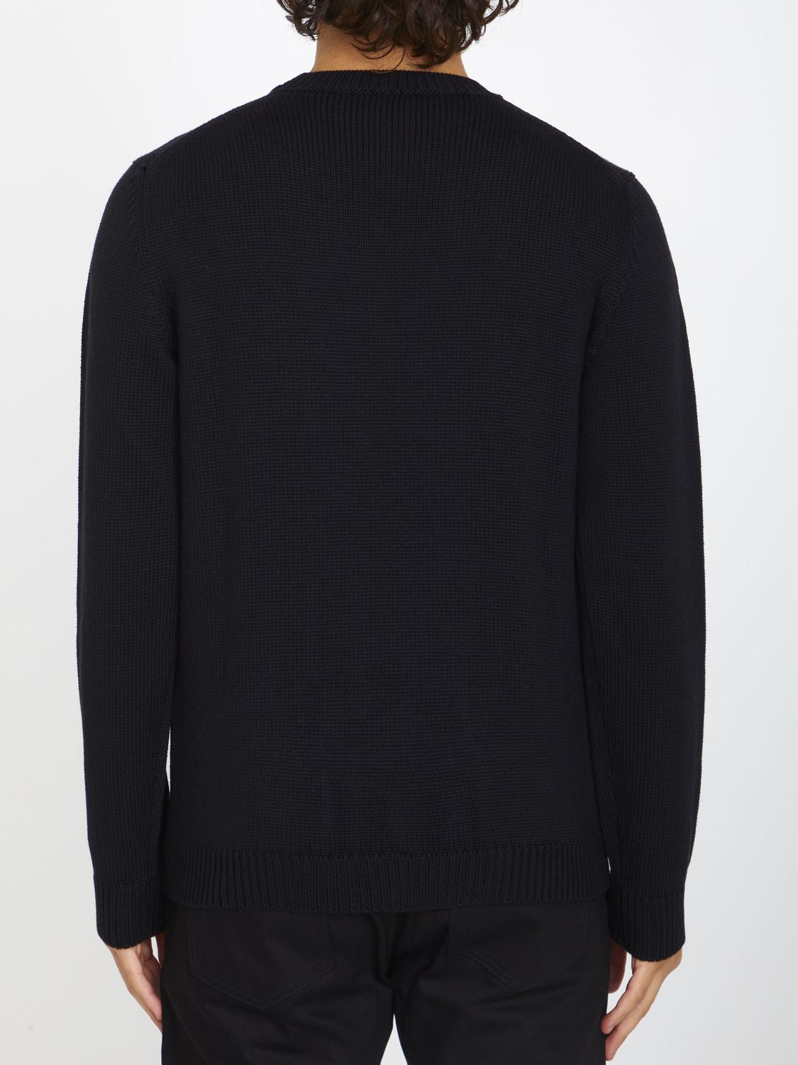 ROBERTO COLLINA Merino Wool Jumper - Regular Fit - Size IT 52