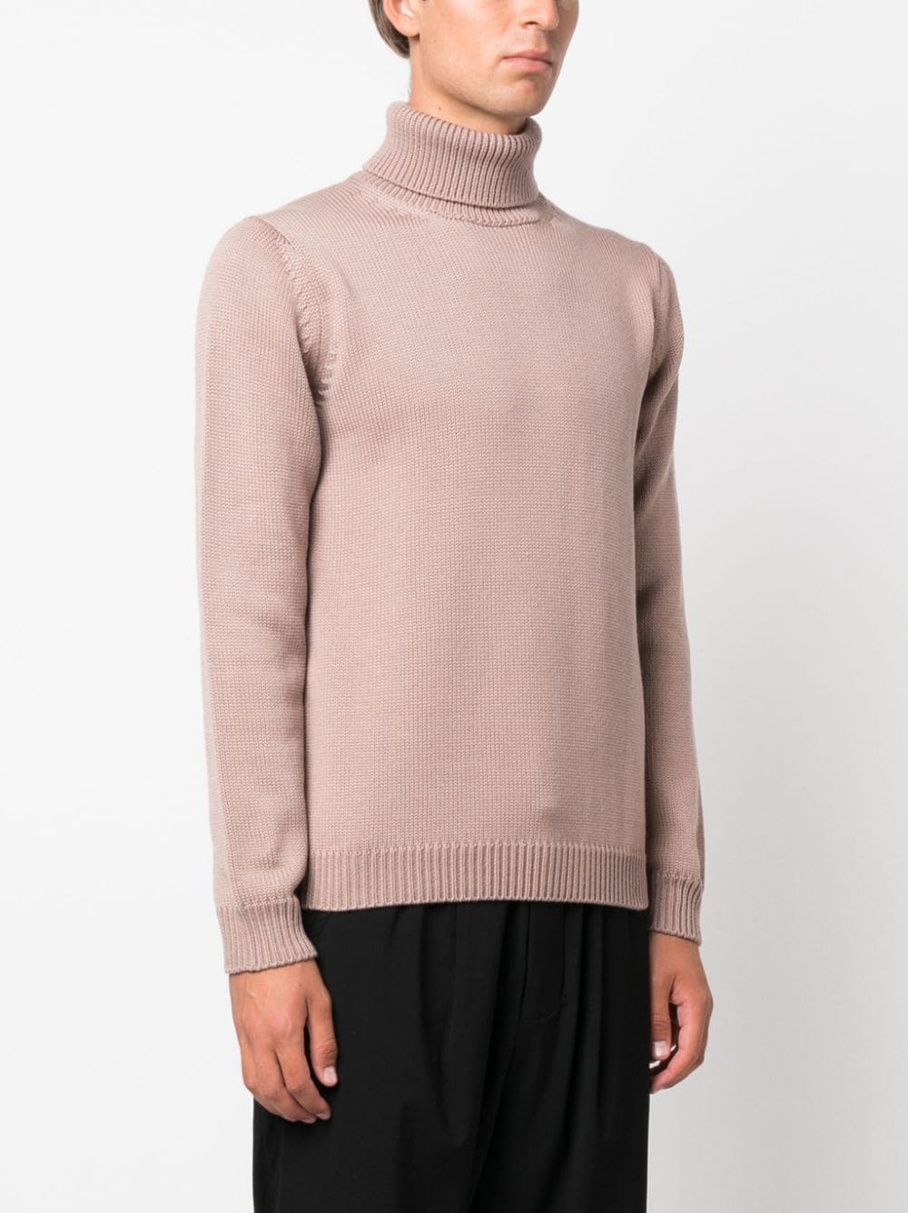 NUUR Long Sleeve Turtle Neck Sweater for Men