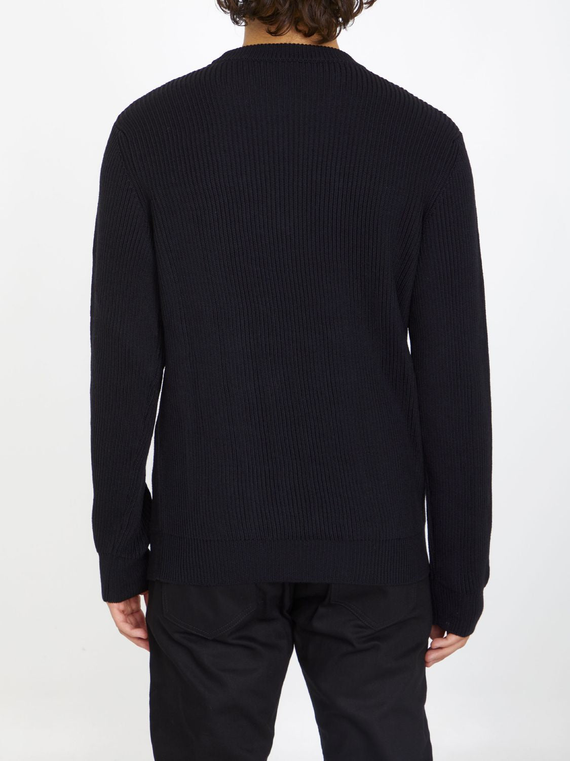ROBERTO COLLINA Merino Wool Jumper - Regular Fit, Long Sleeve