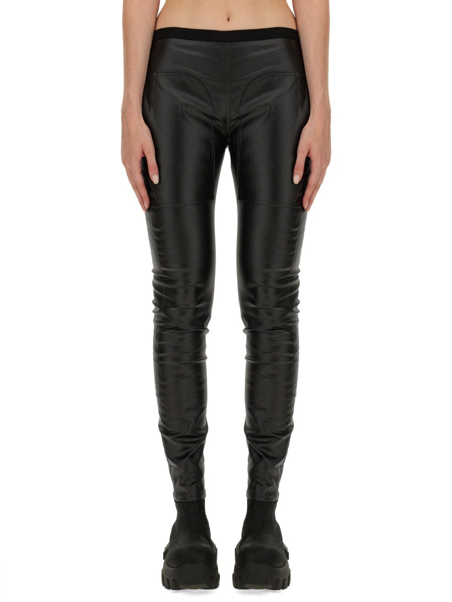RICK OWENS Skinny Fit Denim Leggings Size 40 IT