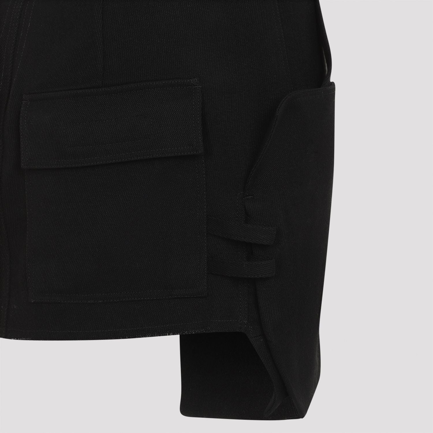 RICK OWENS Chic Wool Mini Skirt for Women - FW24 Collection