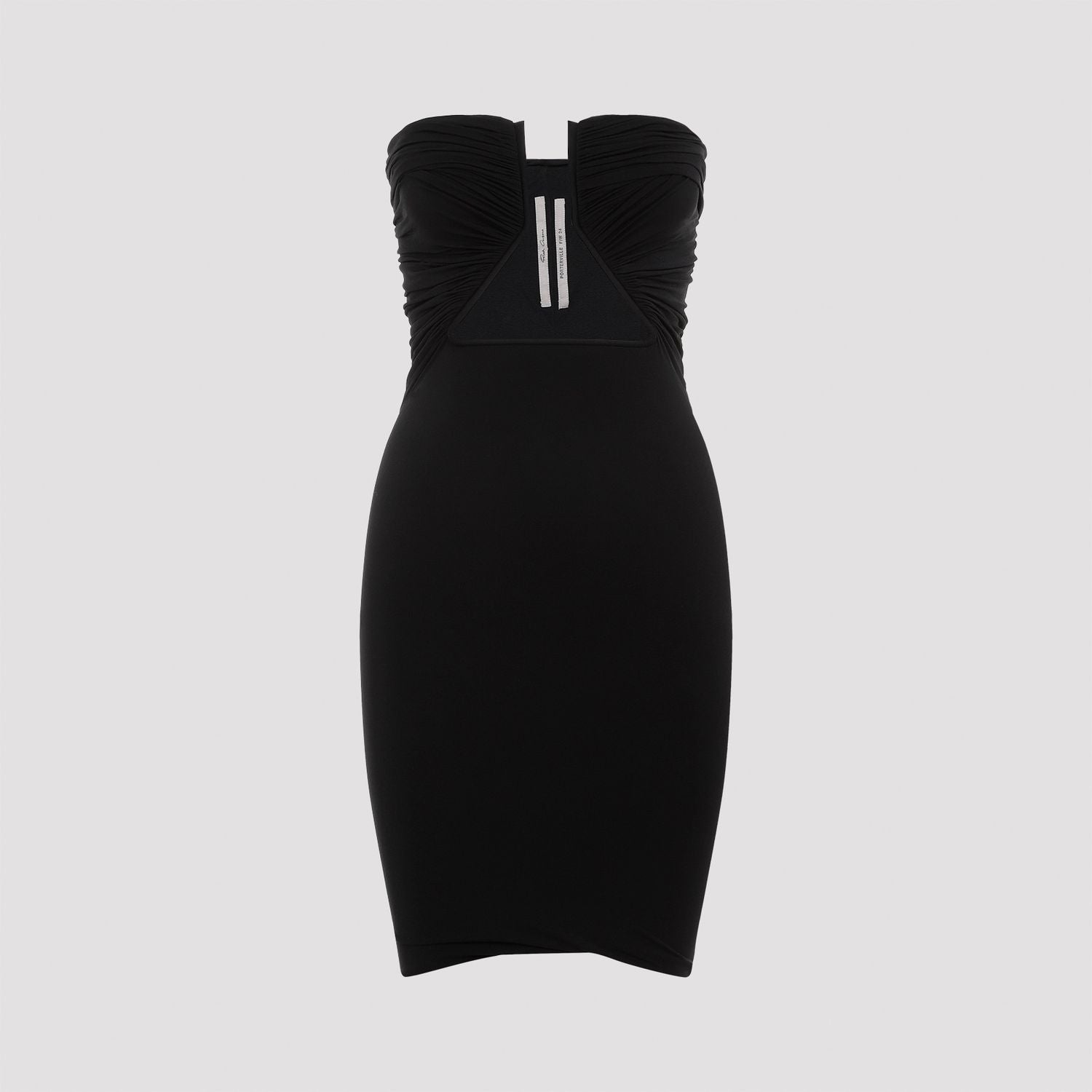 RICK OWENS Bodycon Prong Mini Dress - Size 40