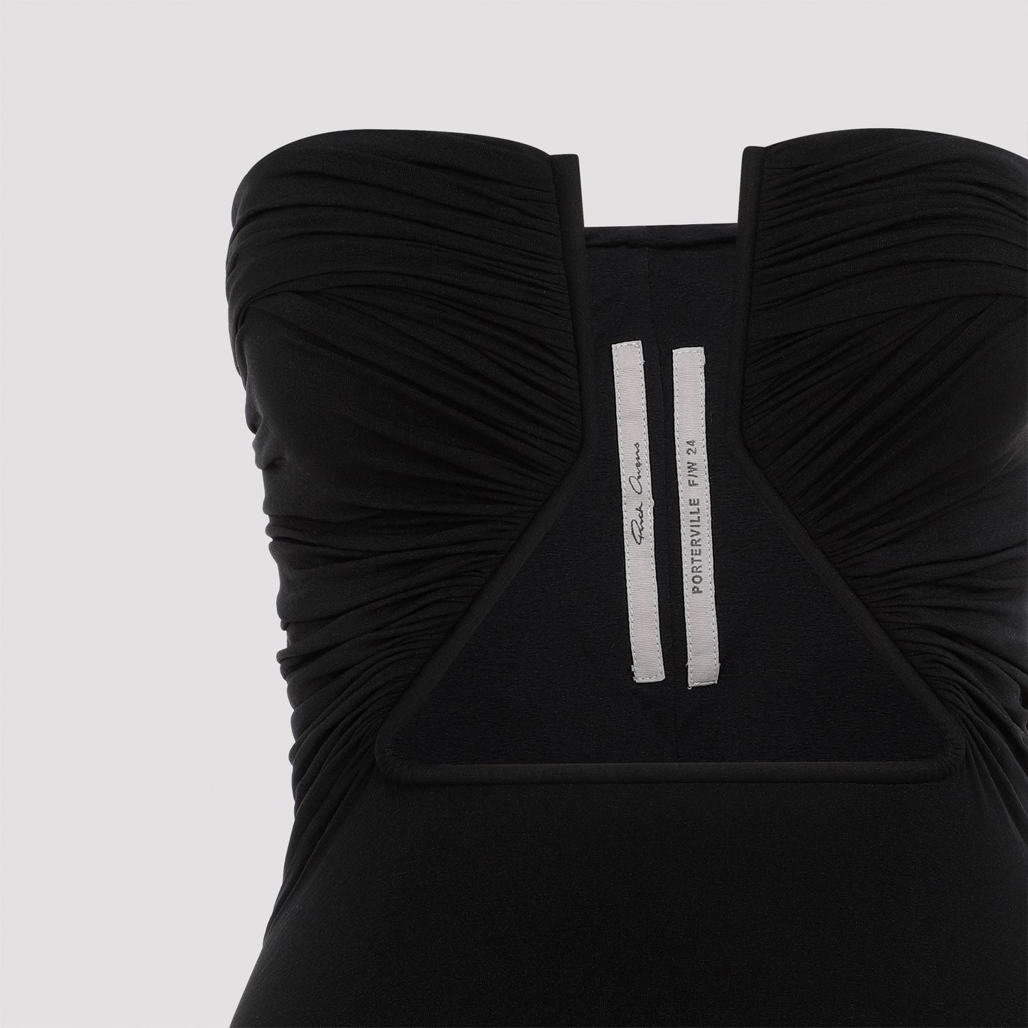 RICK OWENS Bodycon Prong Mini Dress - Size 40