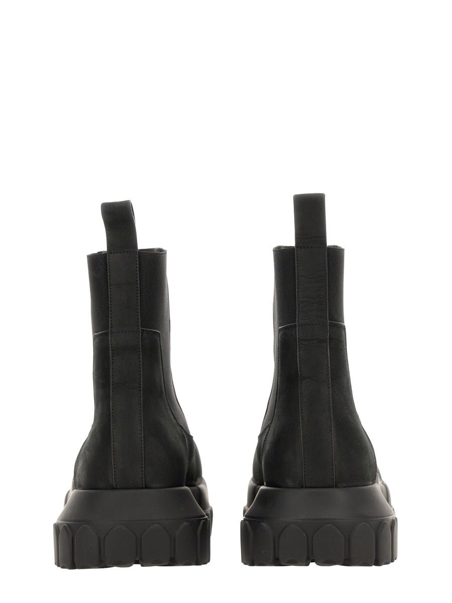 RICK OWENS Chic Leather Boot for Women