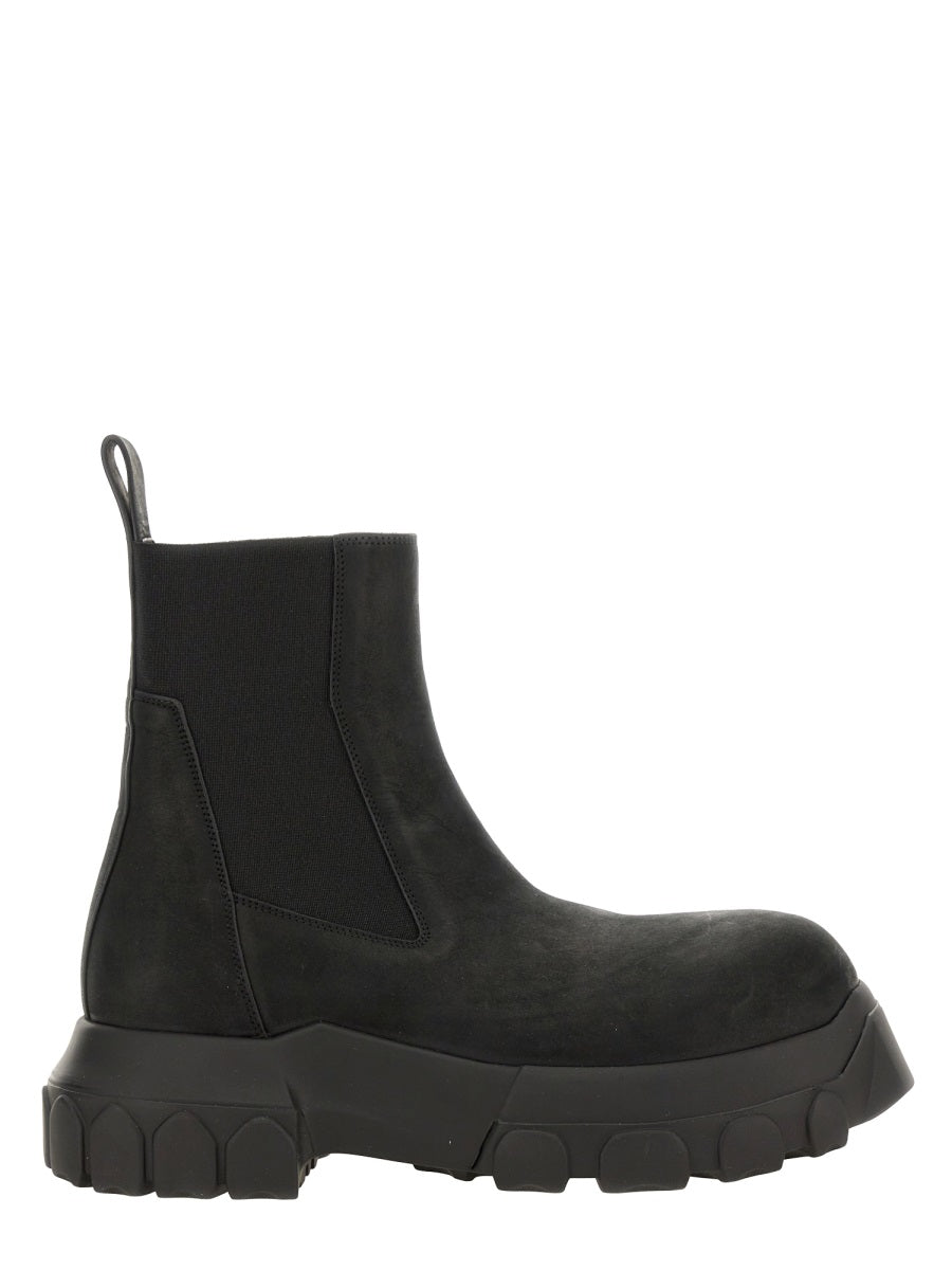 RICK OWENS Chic Leather Boot for Women