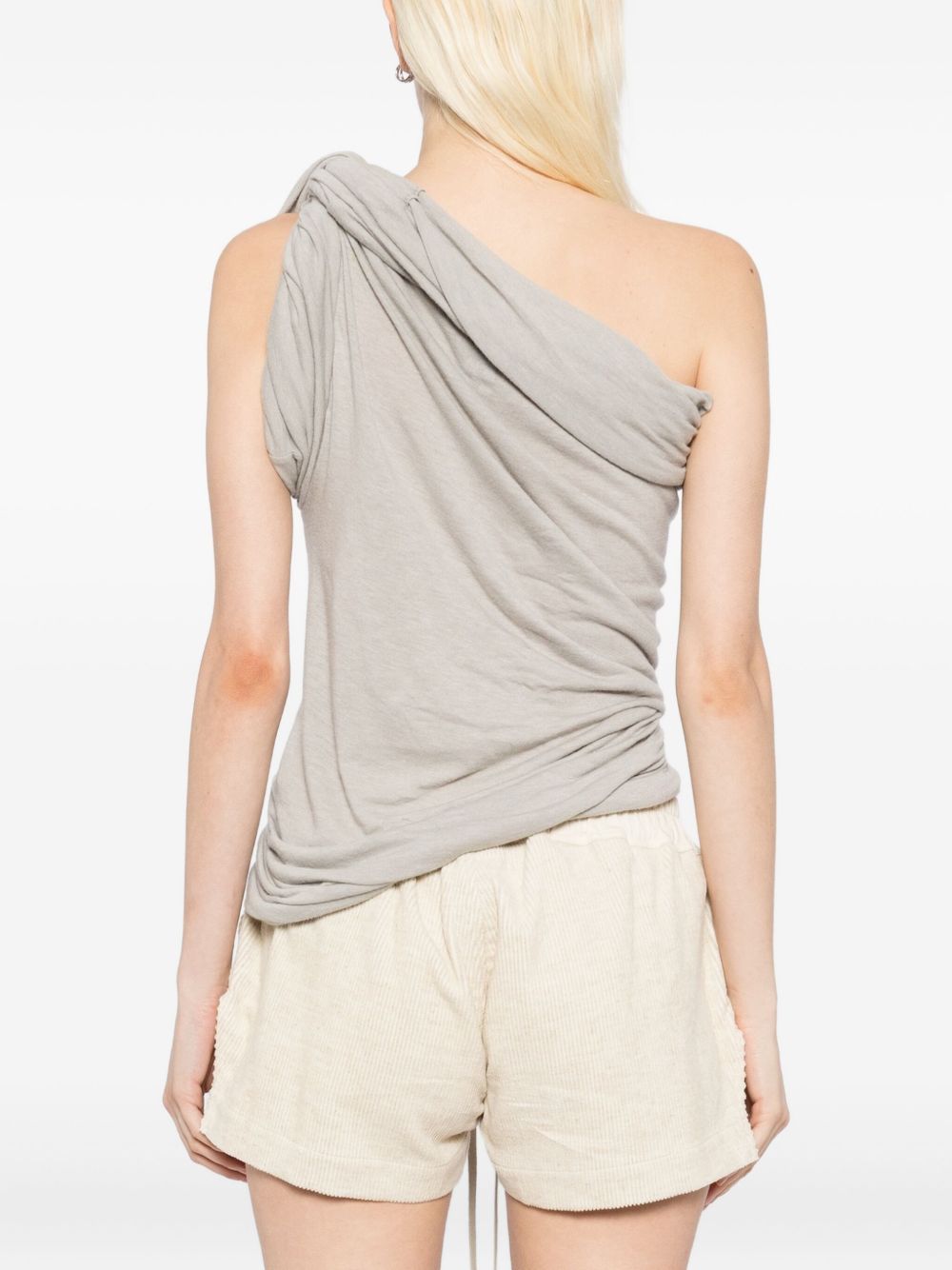 RICK OWENS Women’s Draped Cotton Tank Top