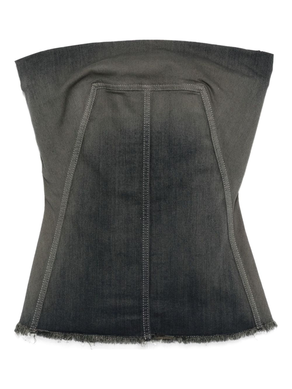 RICK OWENS Sleeveless Bustier Top