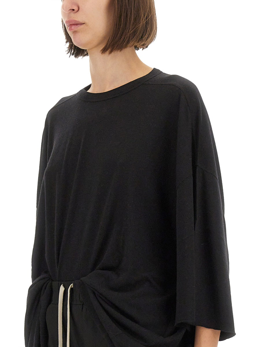 RICK OWENS Oversized Fit T-Shirt