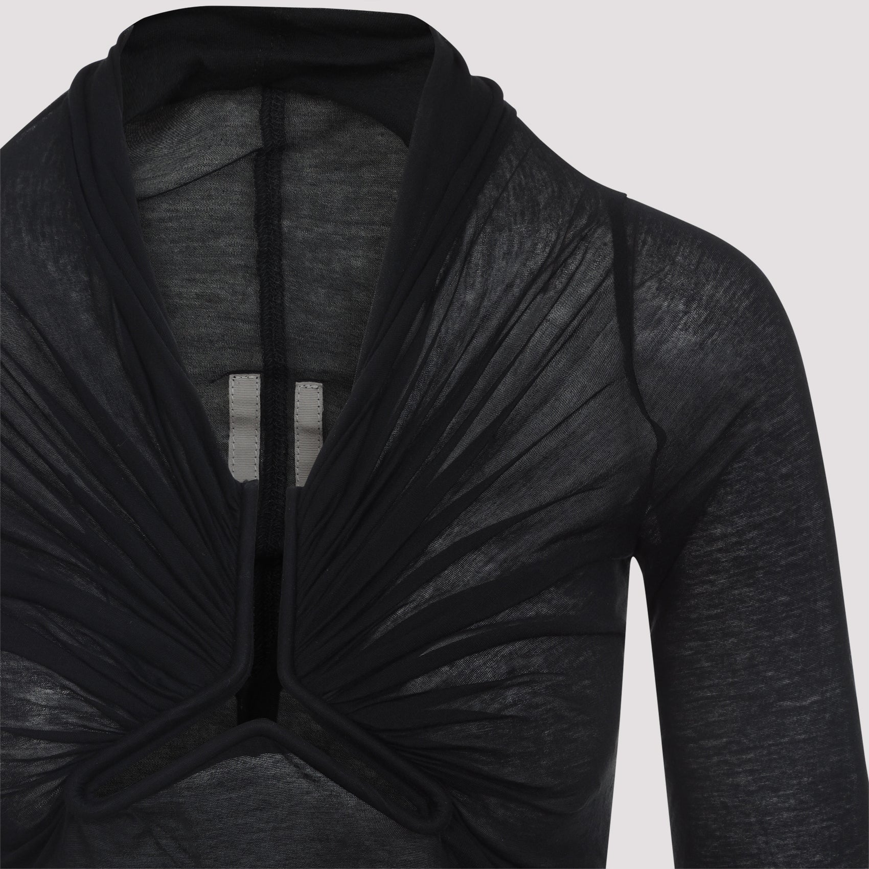 RICK OWENS Allanah Long Sleeve Top