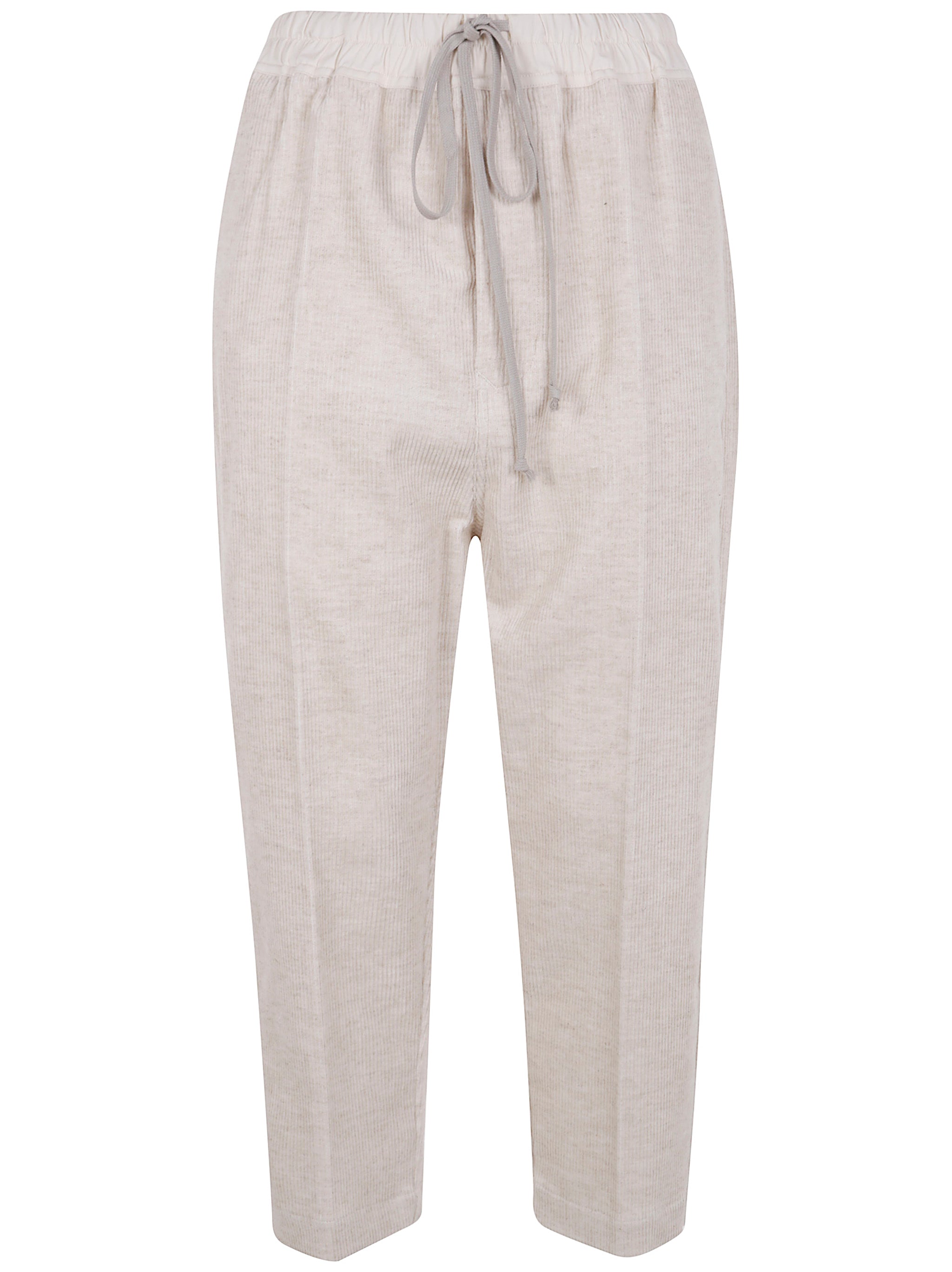 RICK OWENS Drawstring Cropped Trousers
