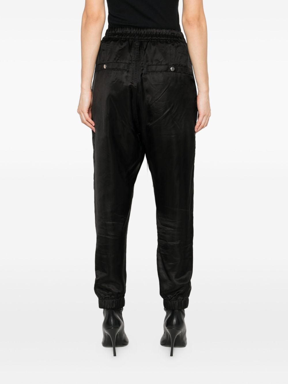 RICK OWENS Womens Dropped Crotch Track Pants - Size 40