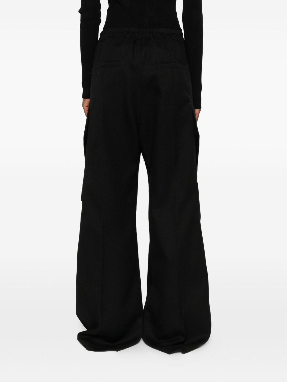 RICK OWENS Drawstring Zip Detail Trousers for Women
