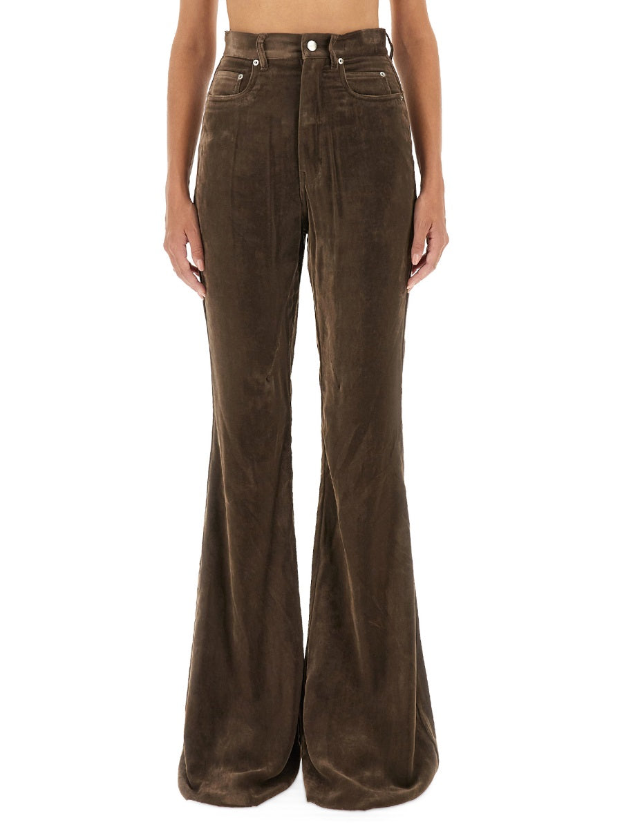 RICK OWENS Elegant Trousers for Women - FW25
