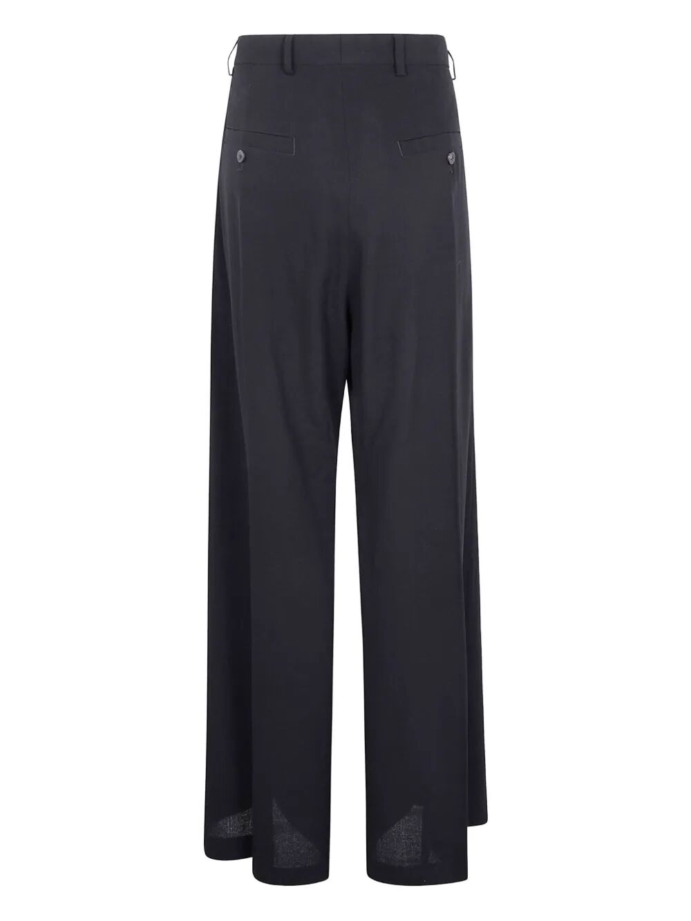 RICK OWENS Tailored Wide Belas Trousers for Women