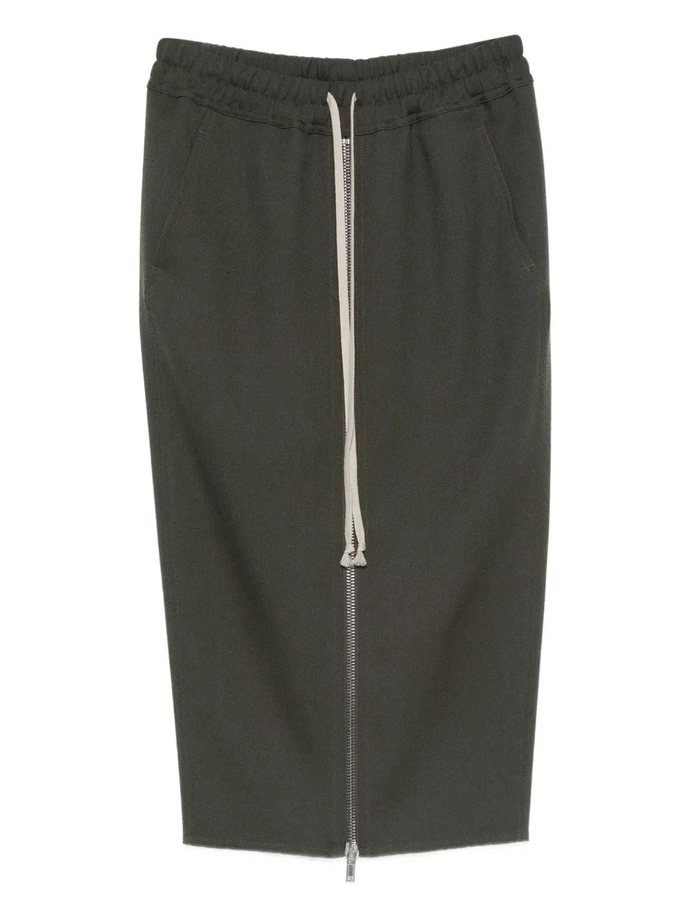 RICK OWENS Pillar Mini Skirt with Zip Closure
