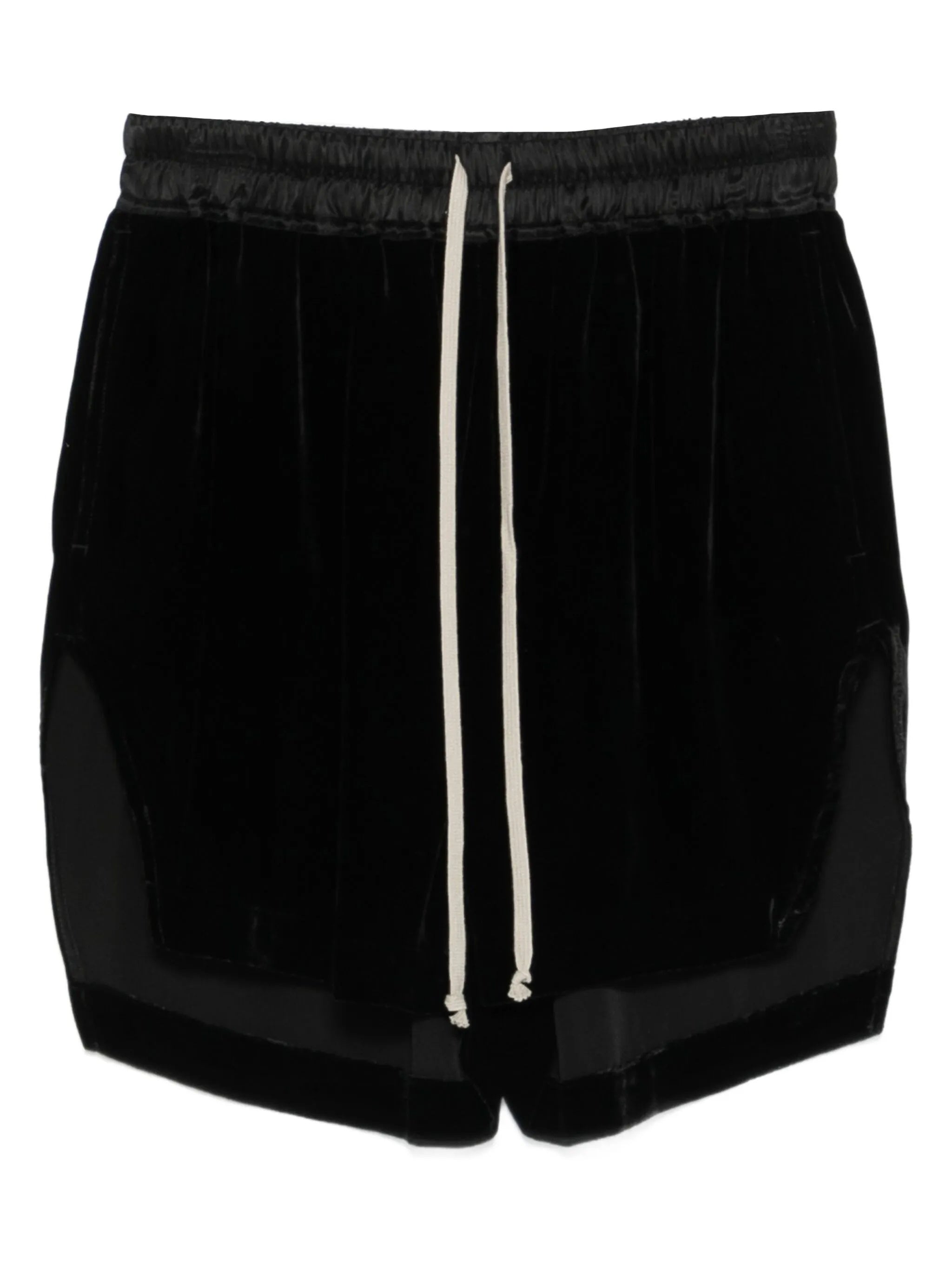 RICK OWENS Sleek Velvet Boxers with Dropped Crotch - Size M
