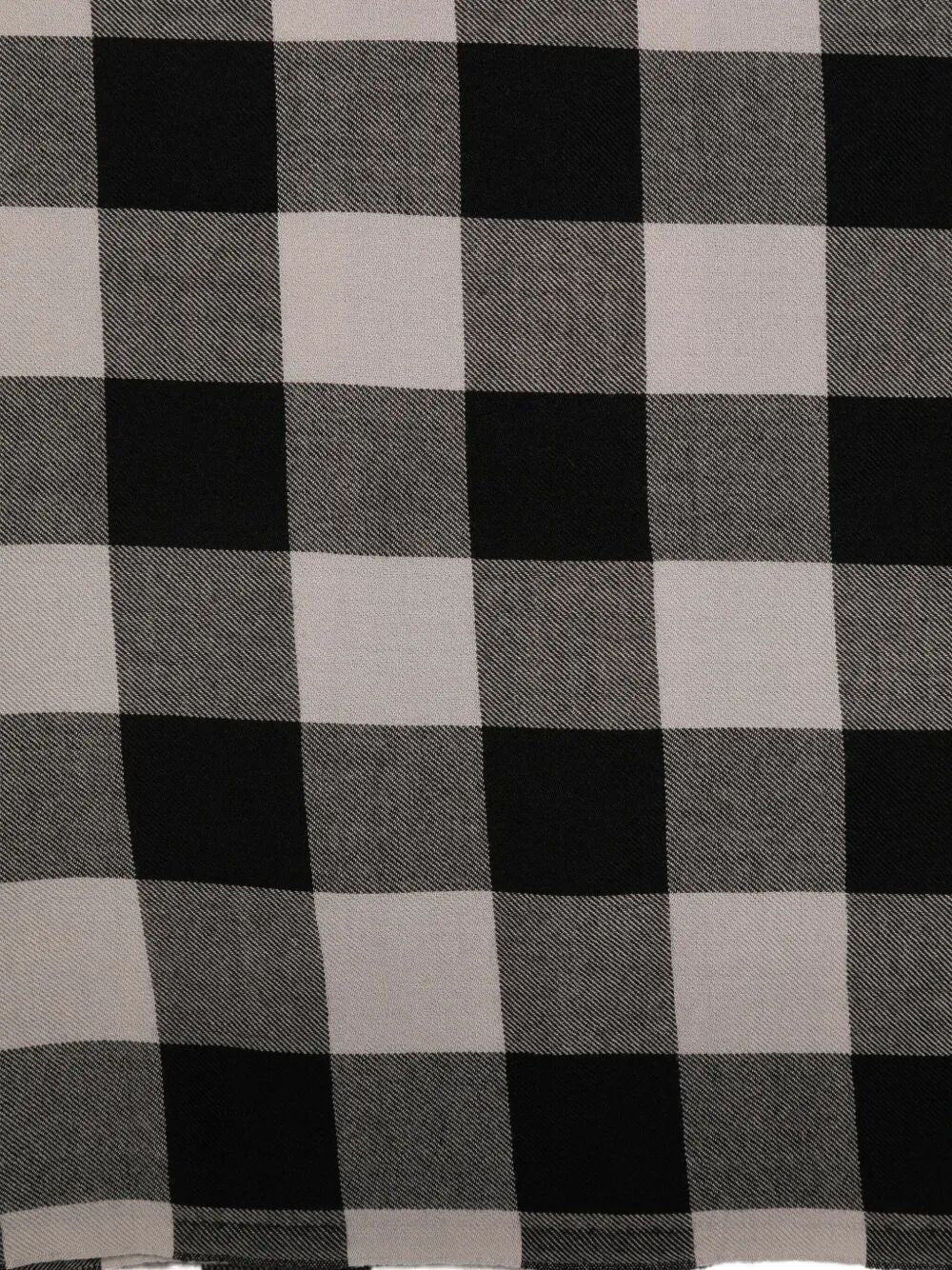 RICK OWENS Jumbo Plaid Oversized 190X85 Cm Scarf