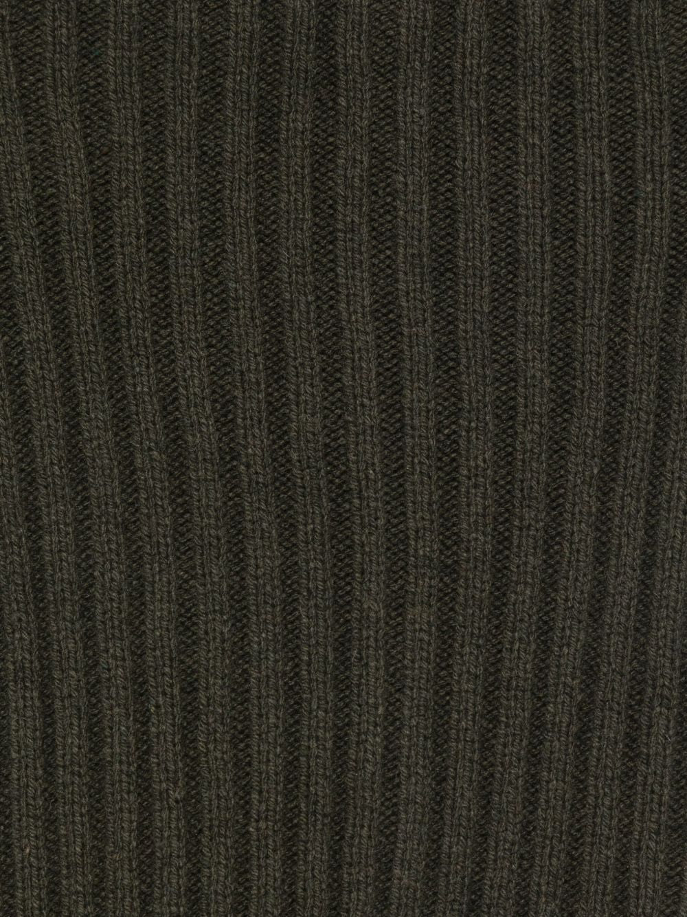 RICK OWENS Cashmere Knit Scarf - Ribbed Texture