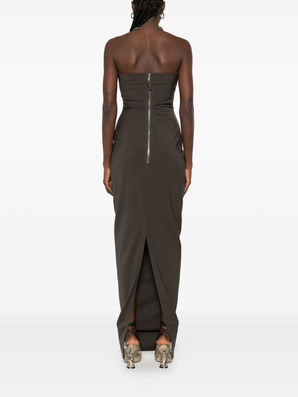 RICK OWENS Prong Gown Dress - Women's Fall/Winter 25