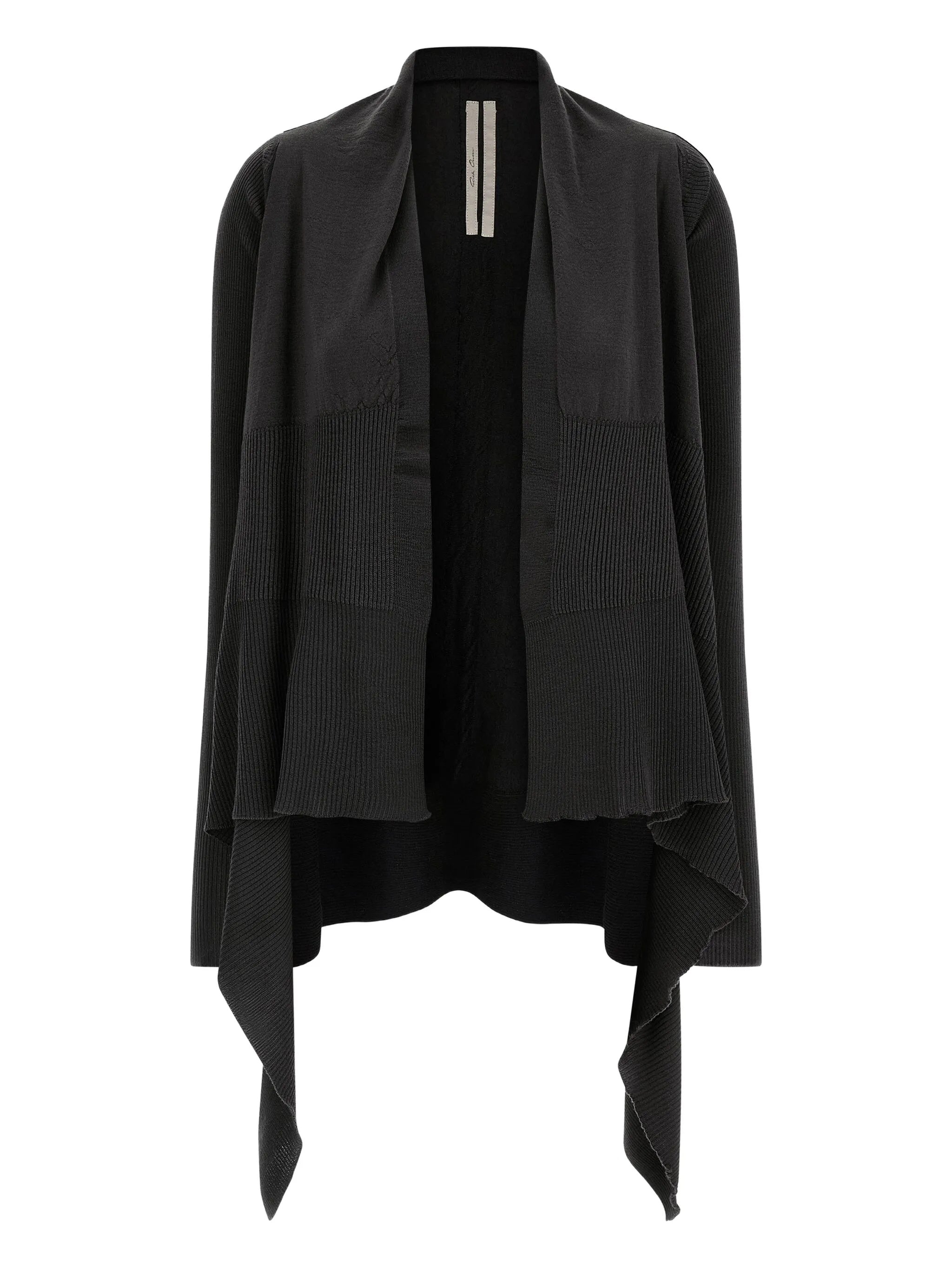 RICK OWENS Medium Wrap Knit Cardigan