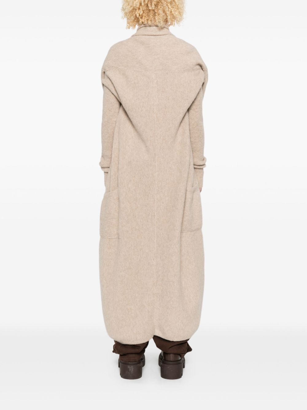RICK OWENS Elegant Long Cardigan - Women's Loose Fit