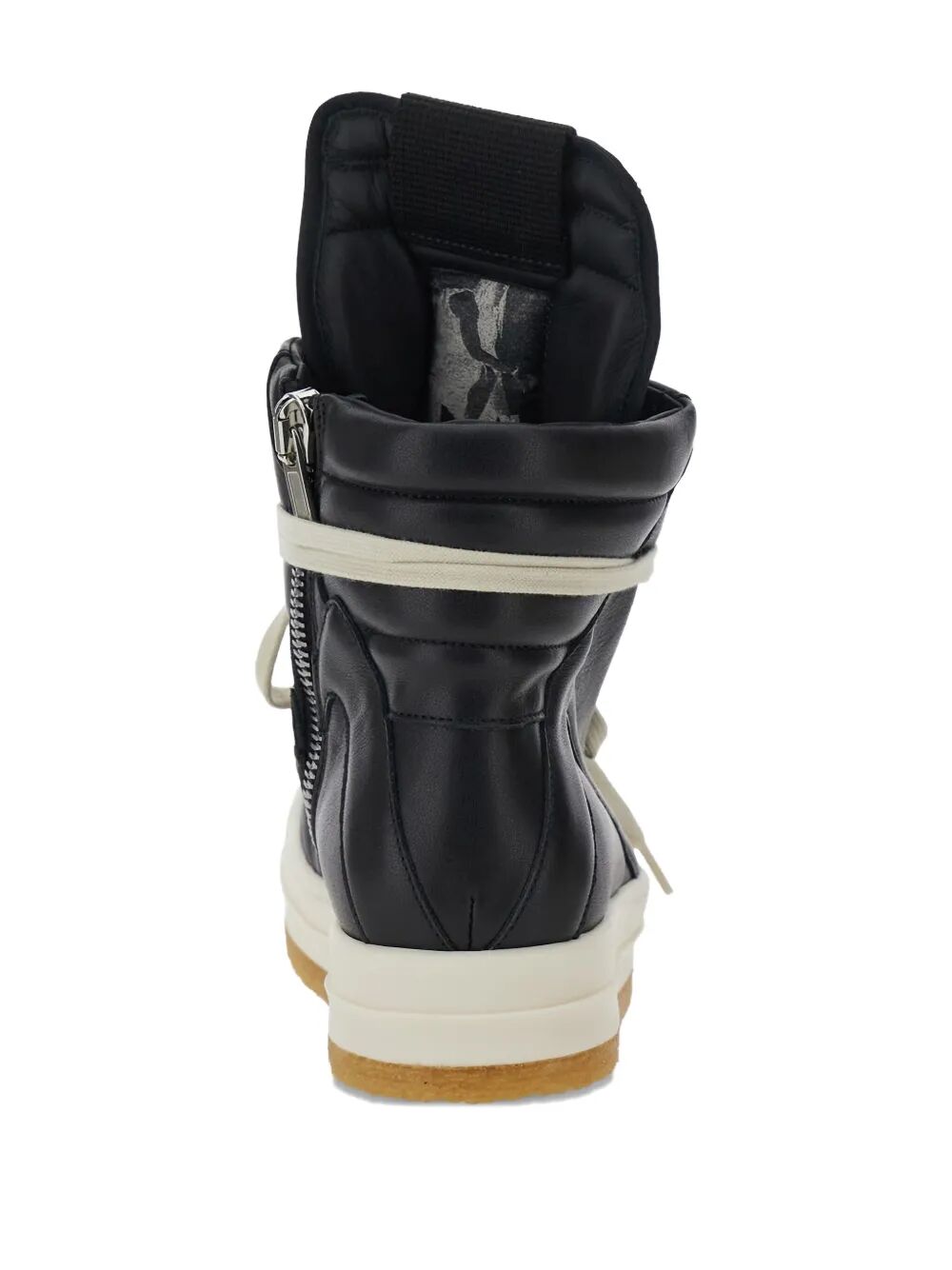 RICK OWENS Women's Creep Geobasket Leather Sneakers