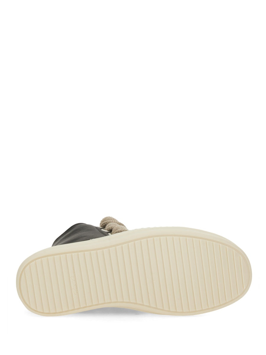 RICK OWENS Mini Leather Sneakers