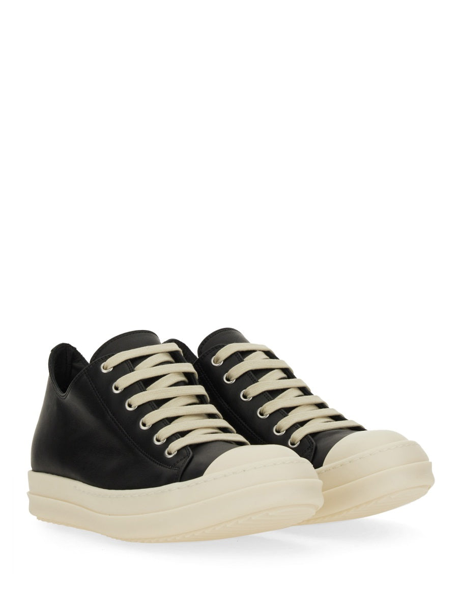 RICK OWENS Women’s Low Sneakers - 100% Cow Leather