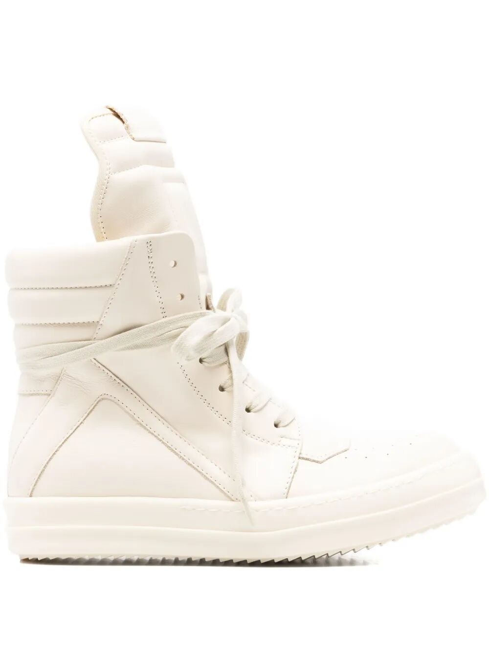 RICK OWENS Geobasket Leather Sneakers for Women