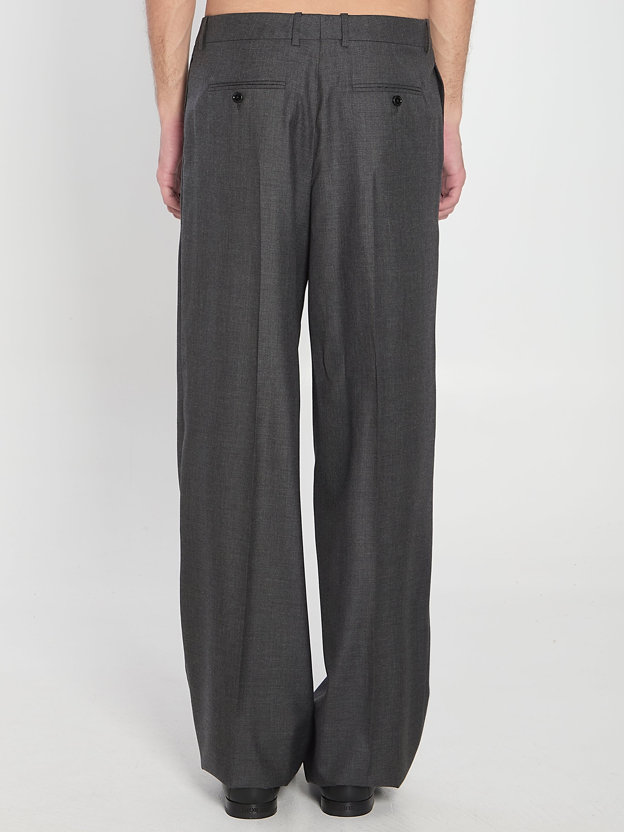 CELINE Cashmere Trousers for Men - FW25 Collection