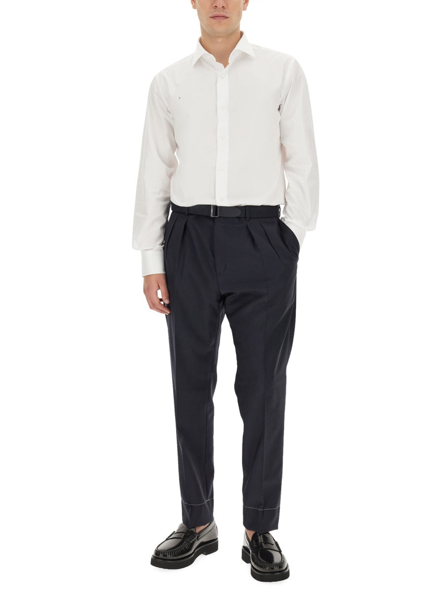 BRIONI Regular Fit Wool Pants