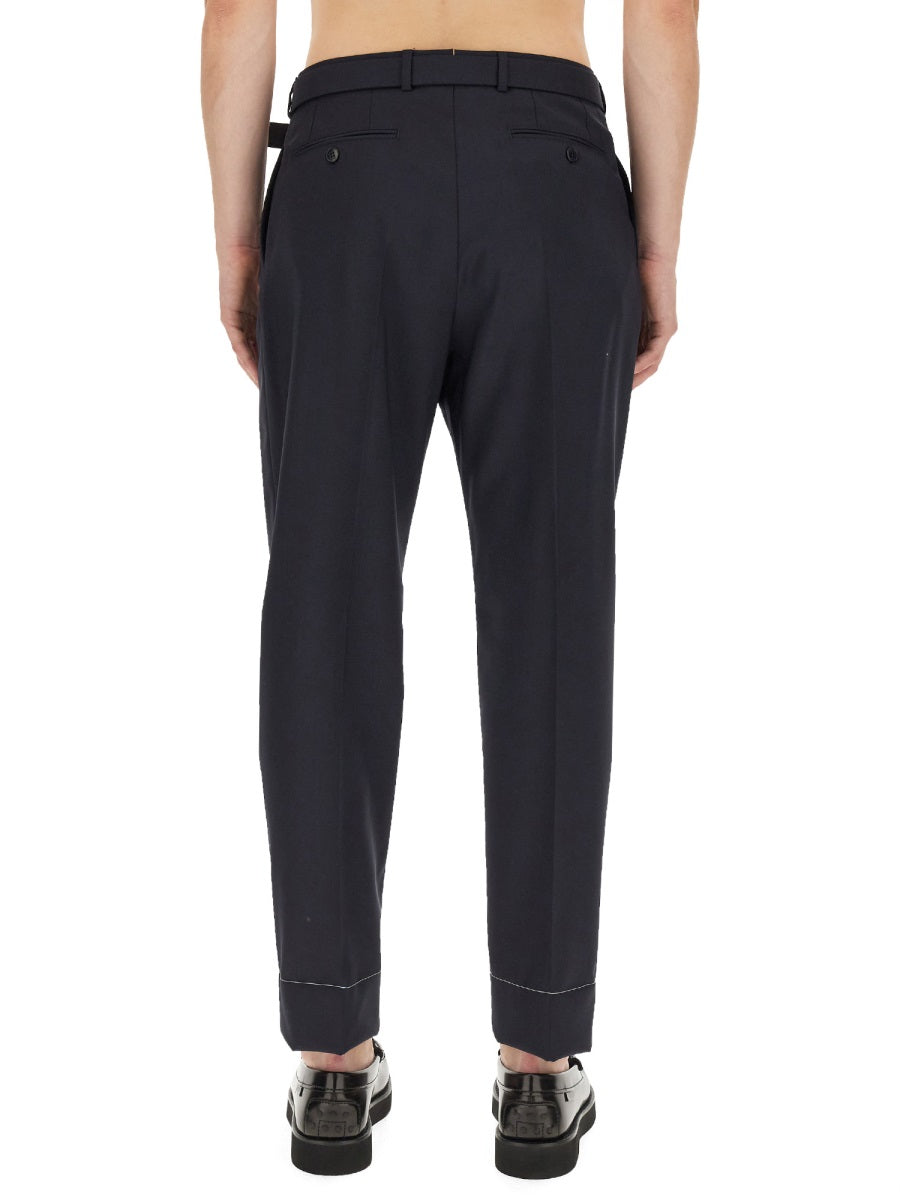 BRIONI Regular Fit Wool Pants
