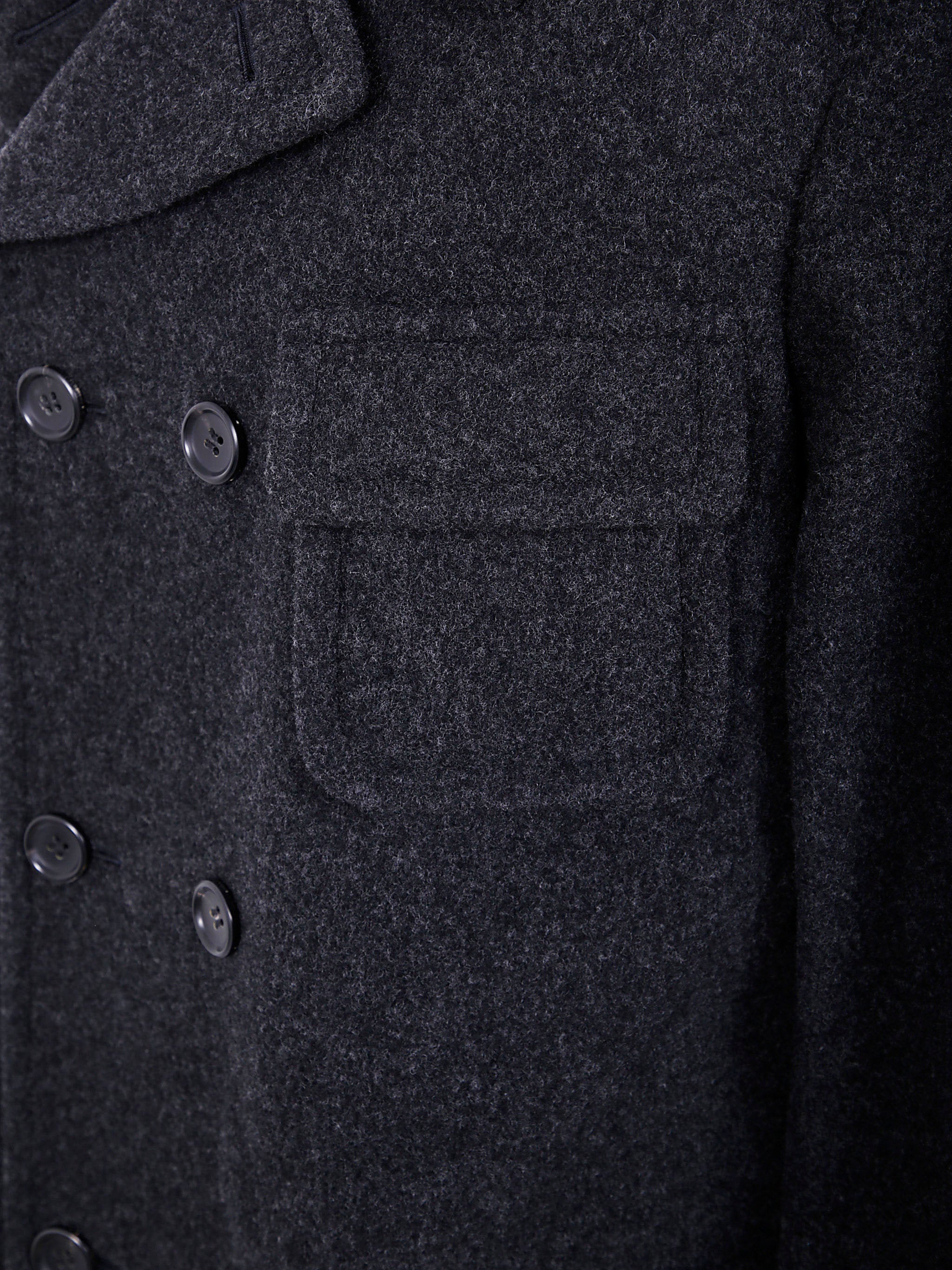 COMME DES GARÇONS Women's Long Double Breasted Jacket