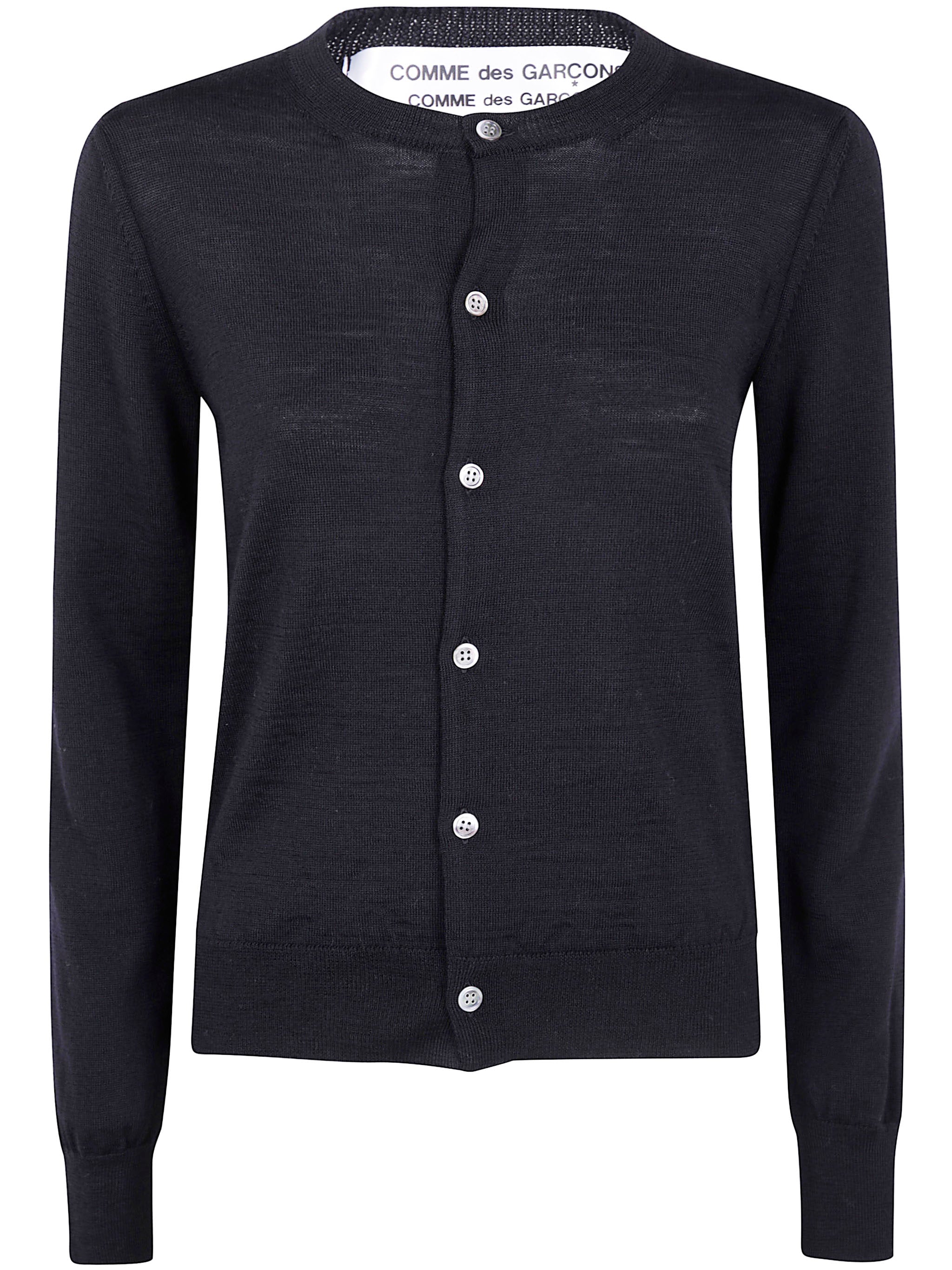 COMME DES GARÇONS Round Neck Women's Cardigan