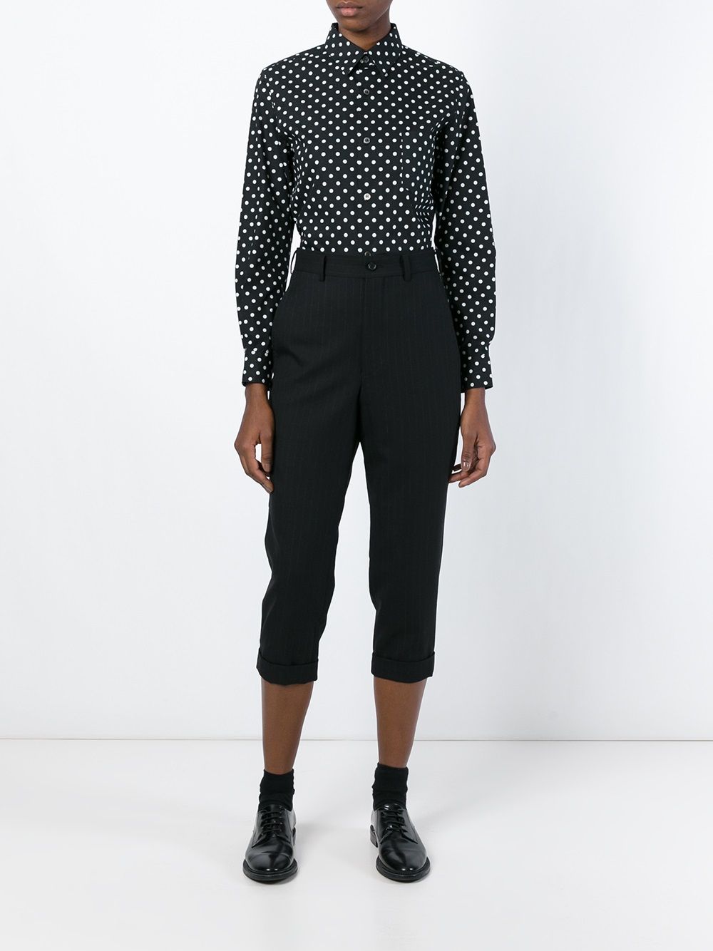 COMME DES GARÇONS Wide-Leg Cropped Trousers for Women