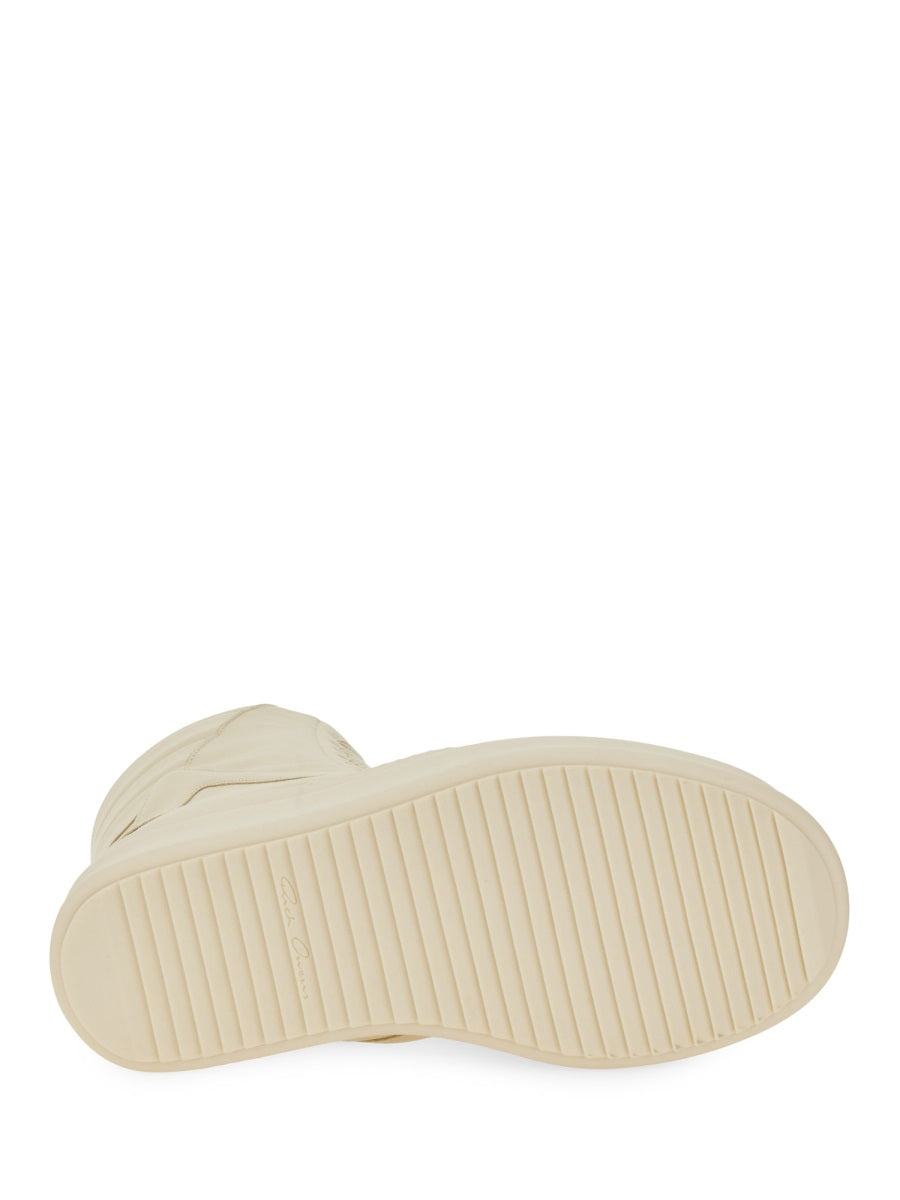 RICK OWENS Men's Leather Sneakers