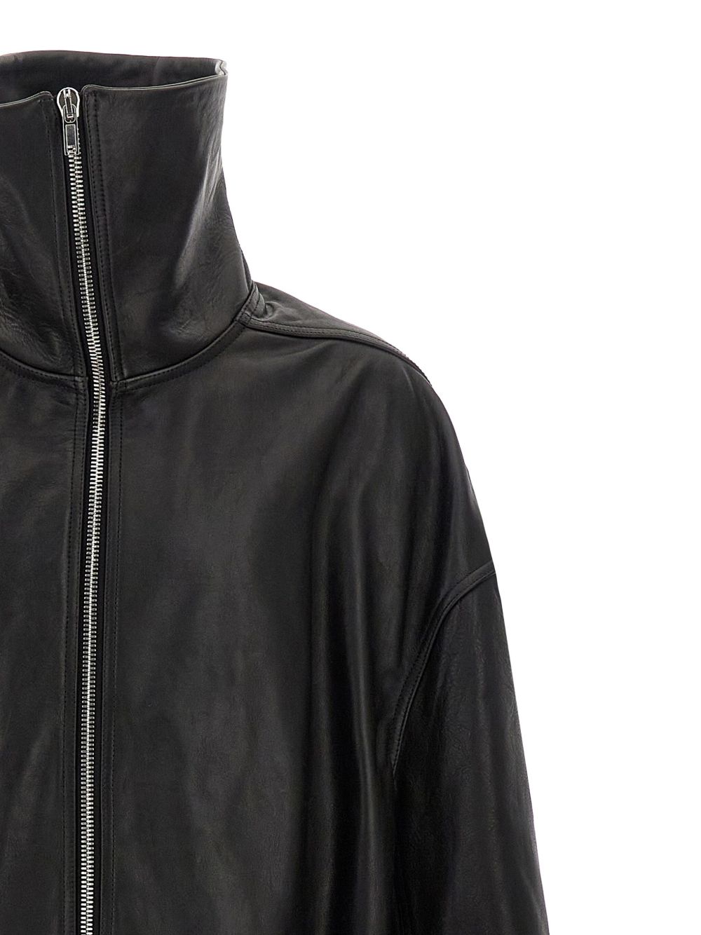 RICK OWENS Dracula Collar Long Jacket Size 48