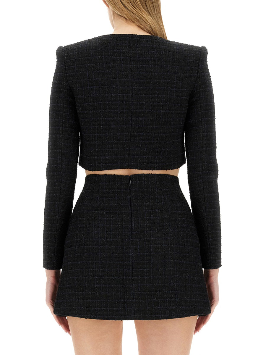 SELF-PORTRAIT Chic Bouclè Jacket - Regular Fit