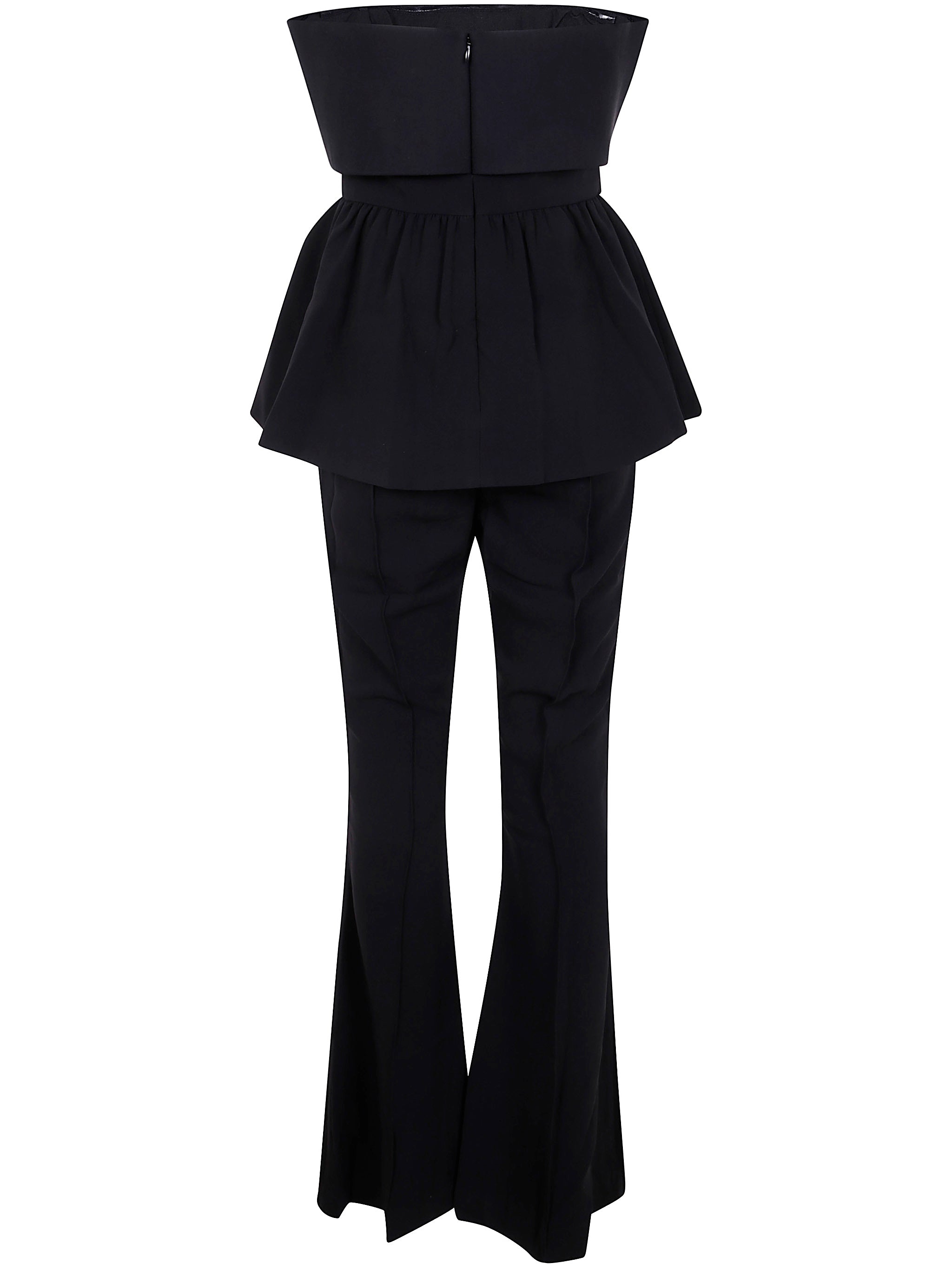 SELF-PORTRAIT Off Shoulder Crepe Jumpsuit for Women - SS25