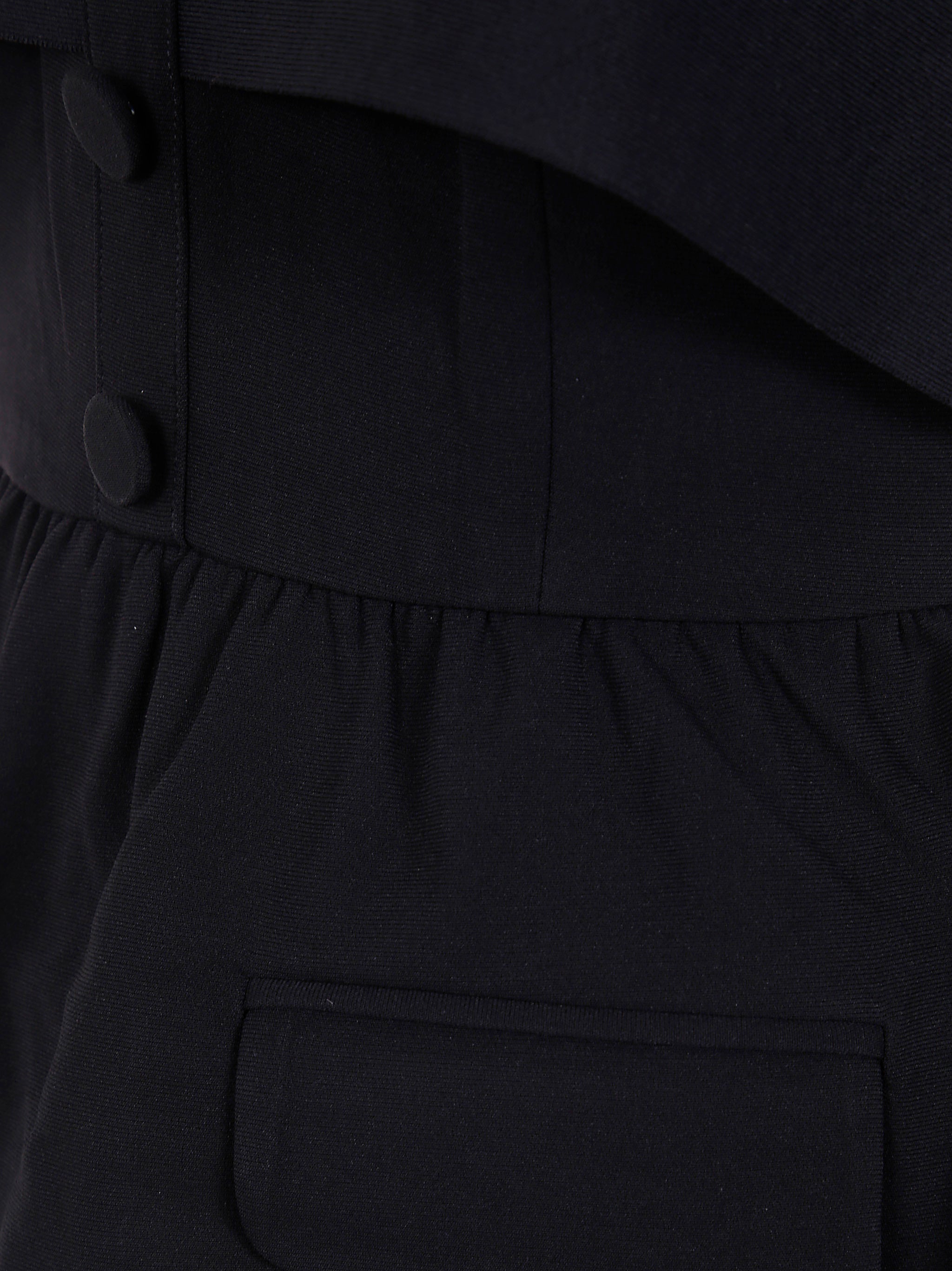 SELF-PORTRAIT Off Shoulder Crepe Jumpsuit for Women - SS25