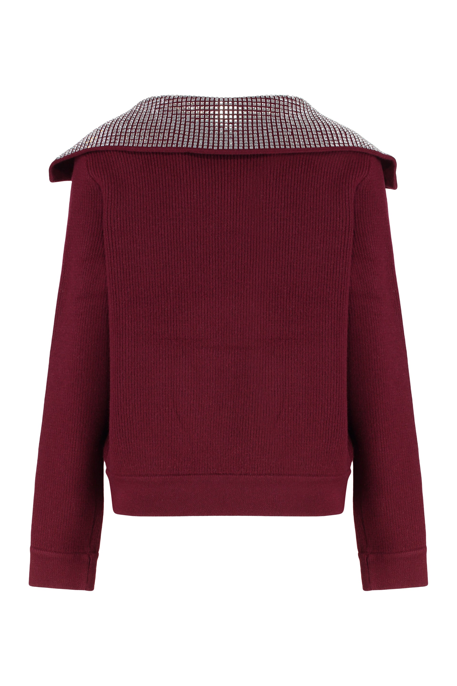 SELF-PORTRAIT Zipper Knit Jacket