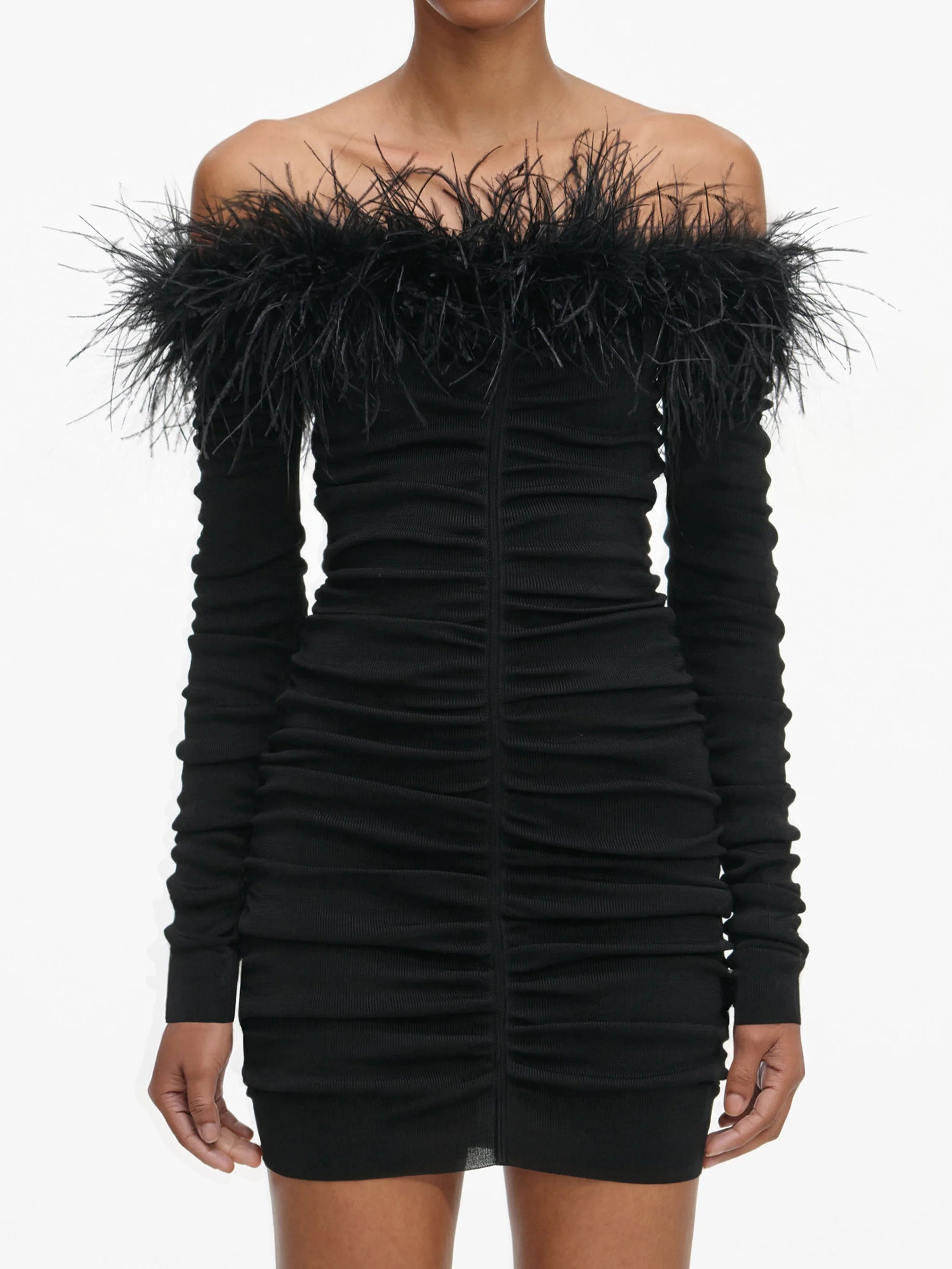 SELF-PORTRAIT Chic Mini Dress with Lace Inserts - Size 6